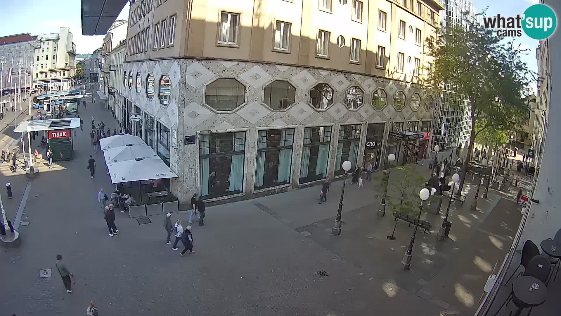 Live Cam Zagreb Ban Jelačić place | Croatie