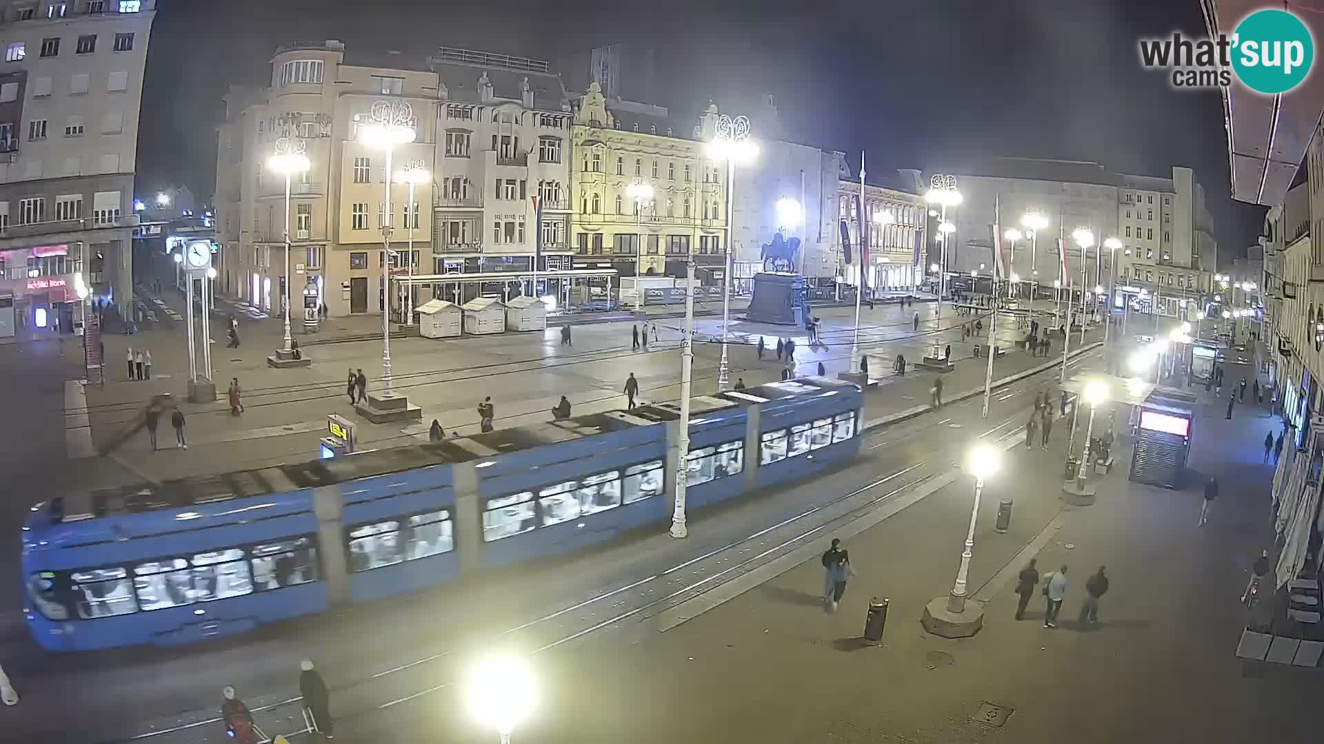 Spletna kamera Zagreb Ban Jelačić