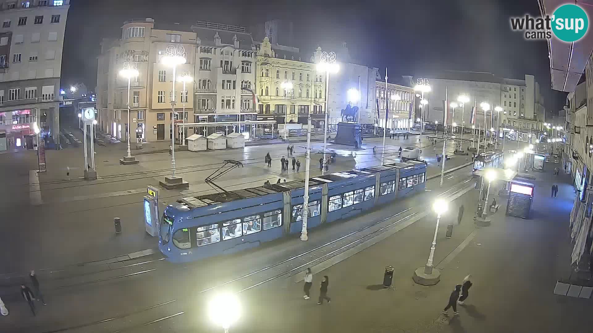 Spletna kamera Zagreb Ban Jelačić