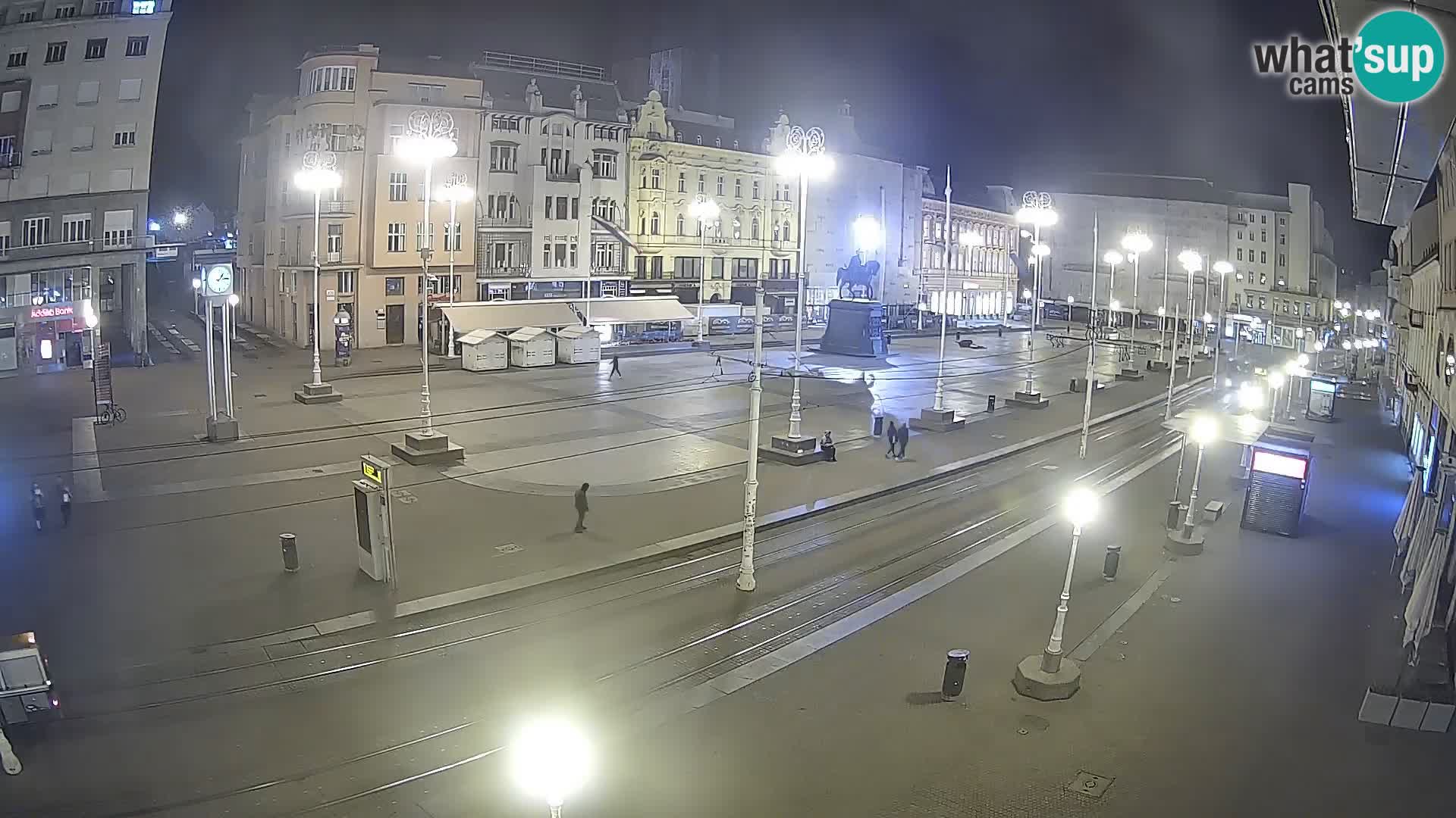 Spletna kamera Zagreb Ban Jelačić