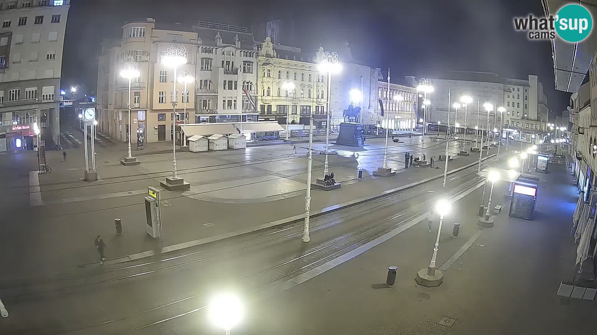 Spletna kamera Zagreb Ban Jelačić