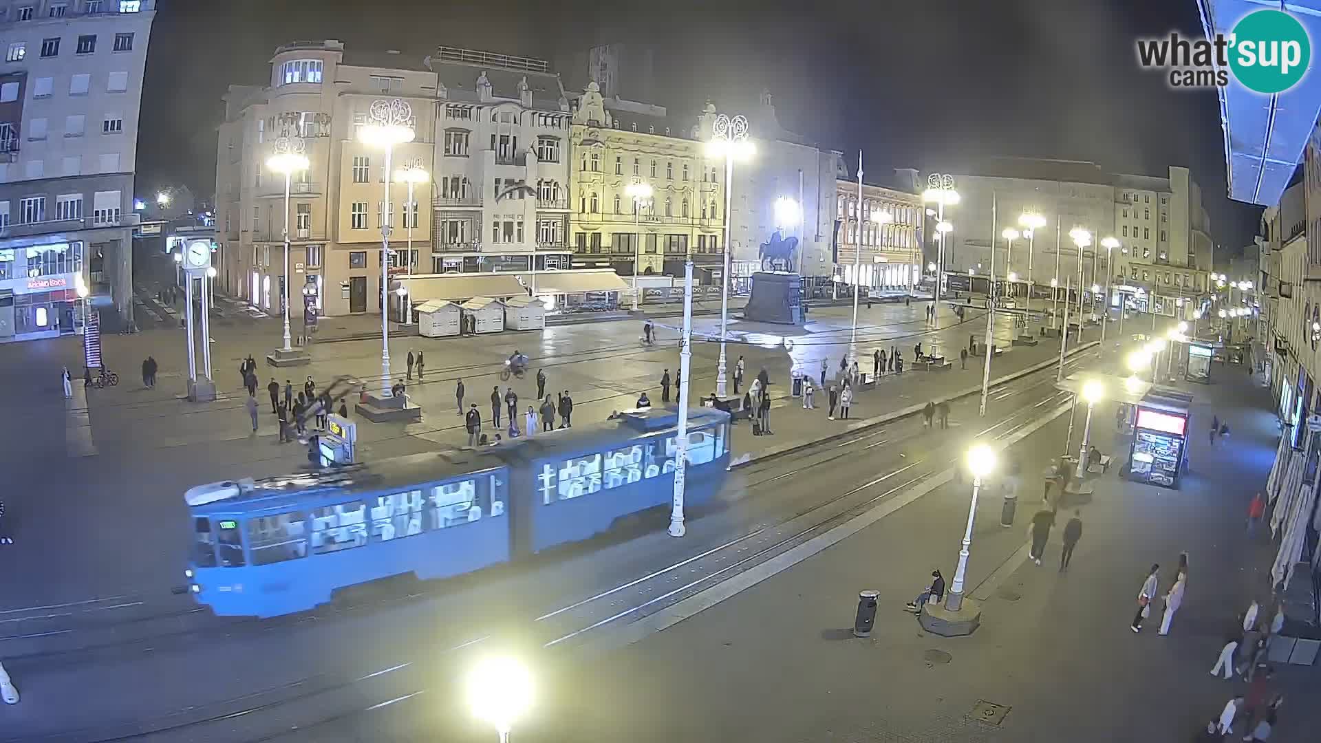 Spletna kamera Zagreb Ban Jelačić