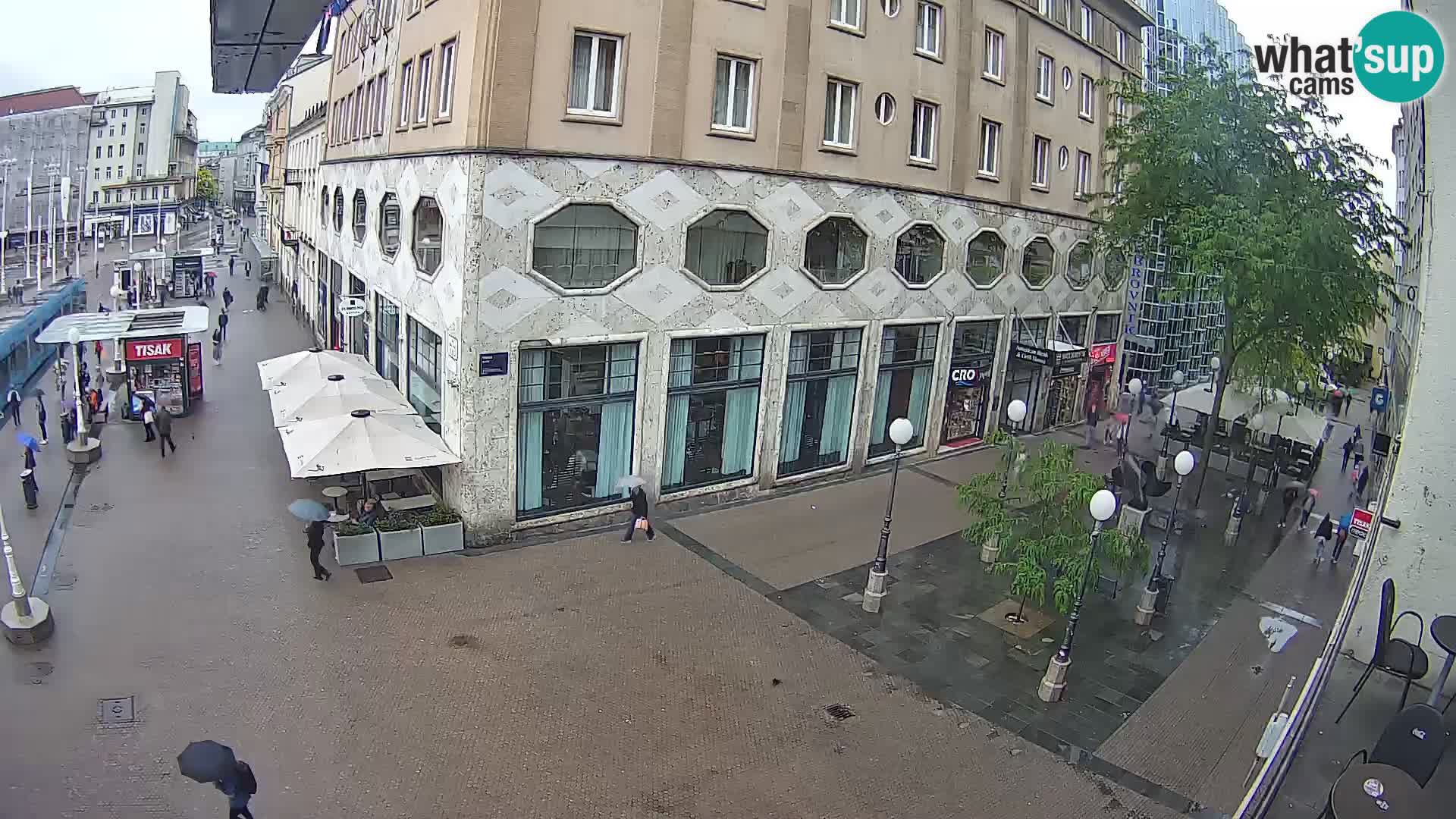Zagreb live cam Bana Jelačića