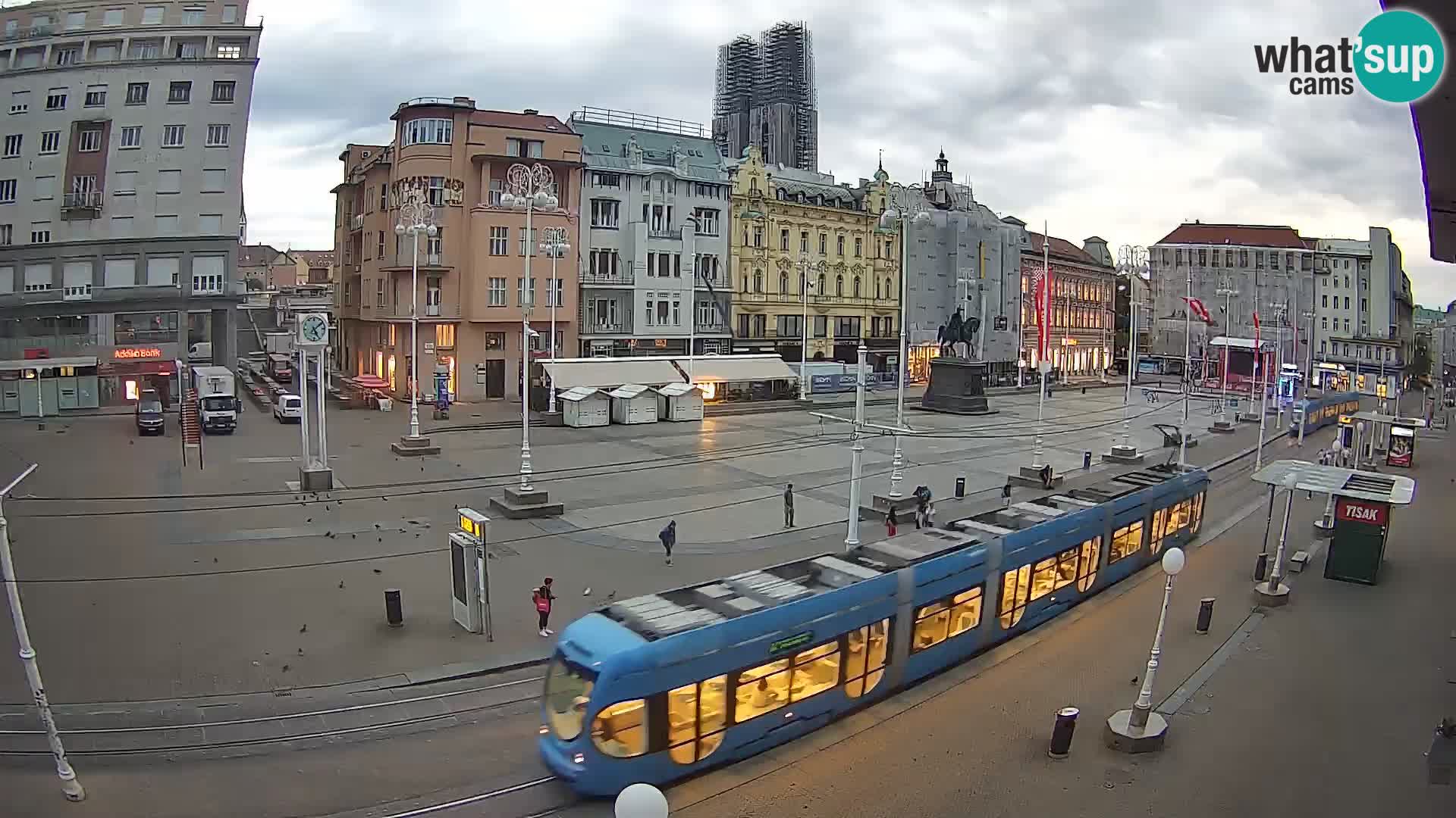 Spletna kamera Zagreb Ban Jelačić