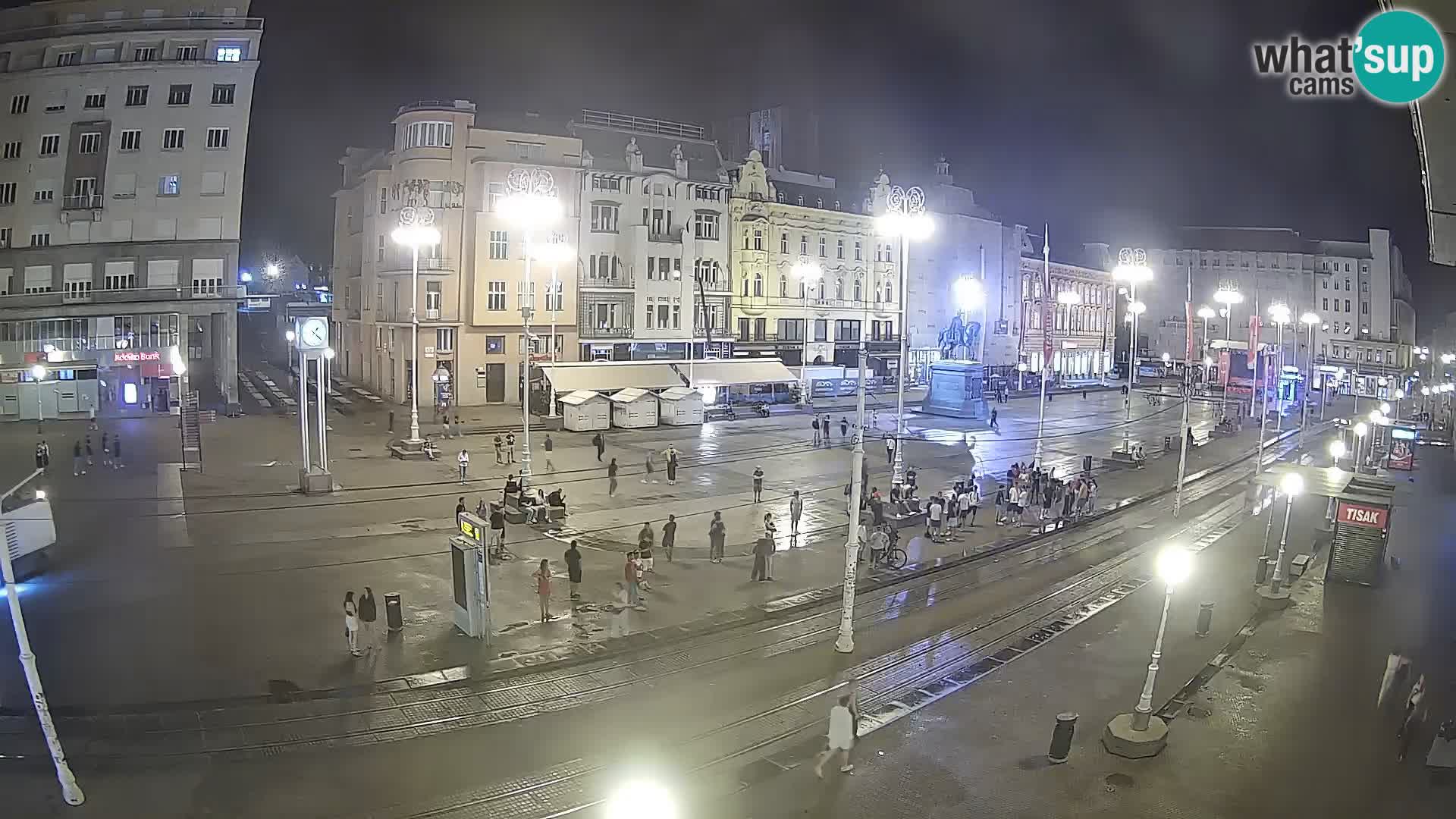 Spletna kamera Zagreb Ban Jelačić