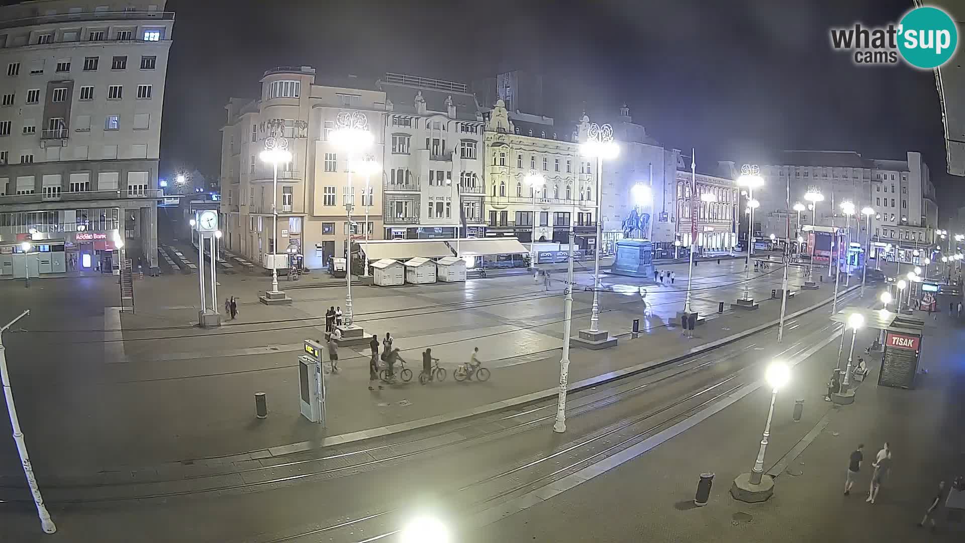Zagreb live cam Bana Jelačića