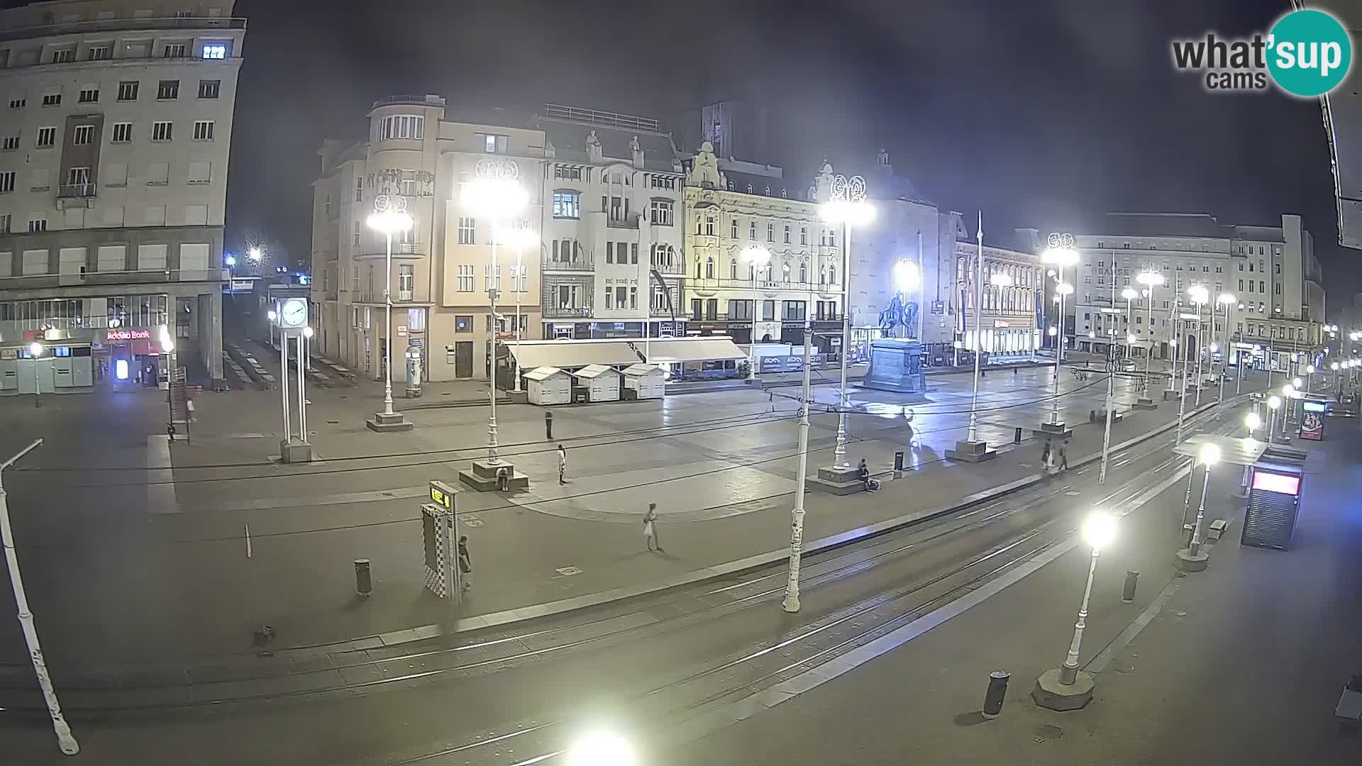 Zagreb live cam Bana Jelačića