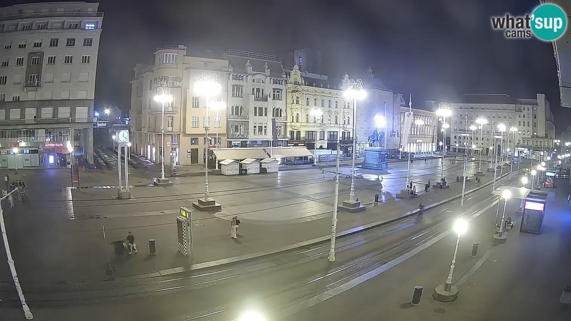 Zagreb live cam Bana Jelačića