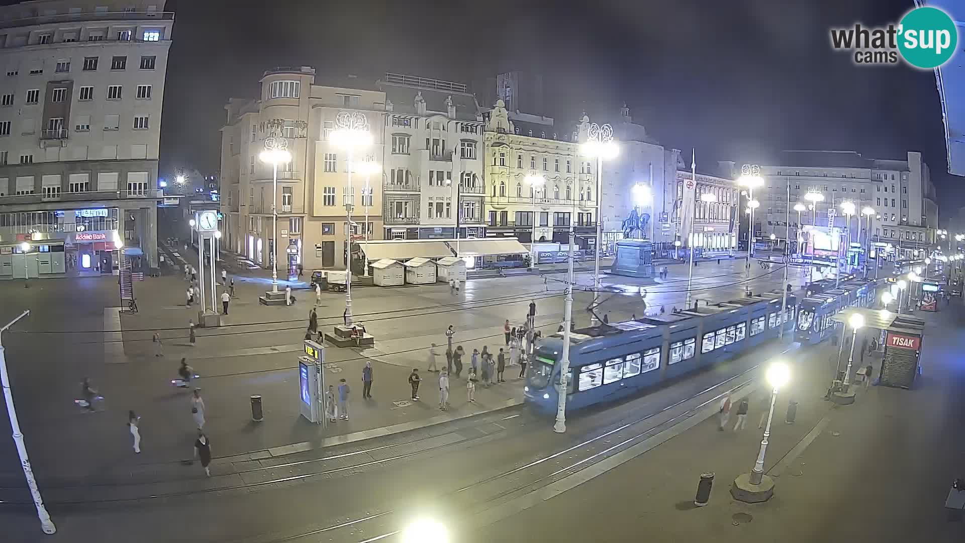 Zagreb live cam Bana Jelačića