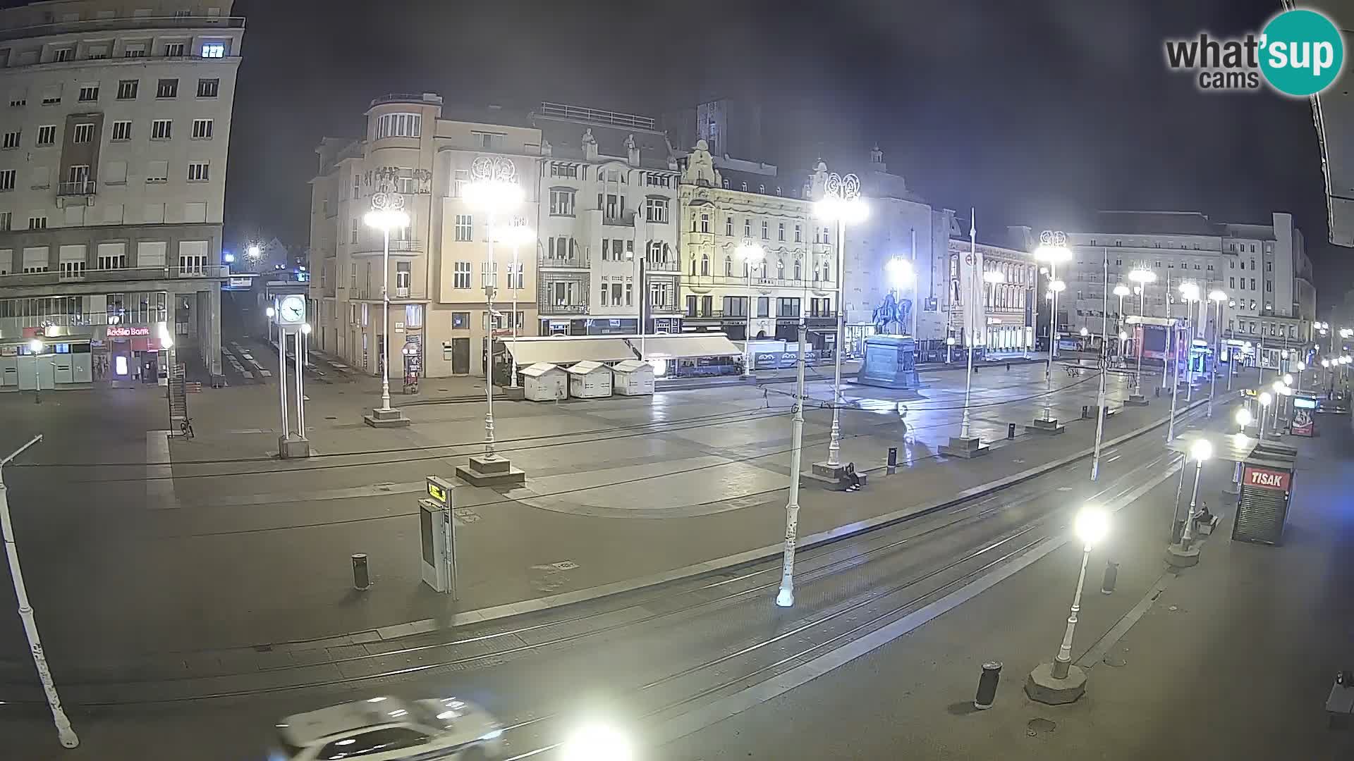 Zagreb live cam Bana Jelačića
