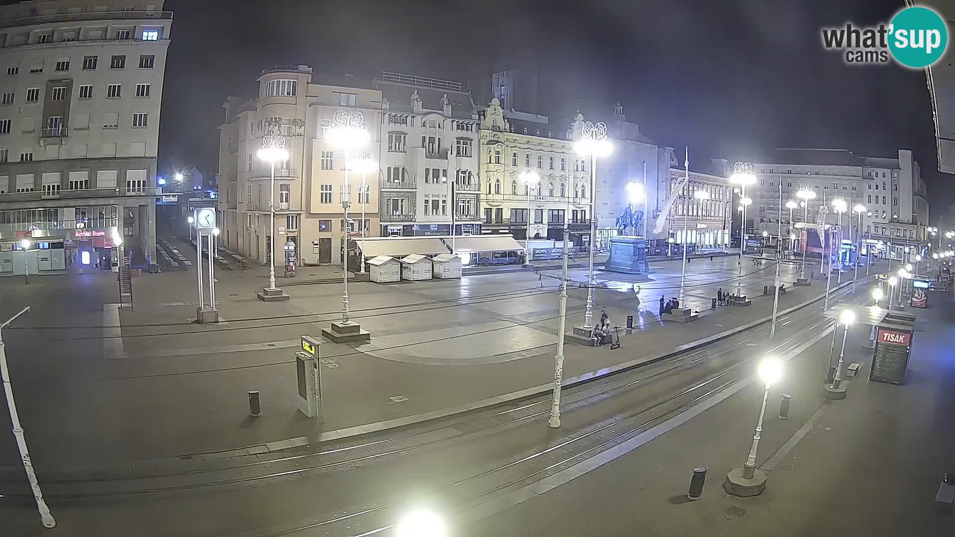Zagreb live cam Bana Jelačića
