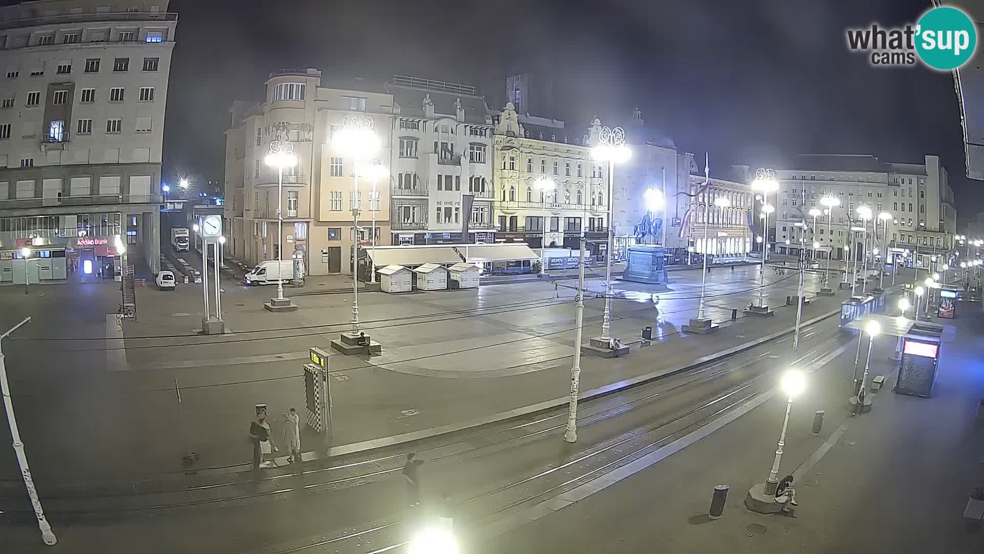 Zagreb live cam Bana Jelačića