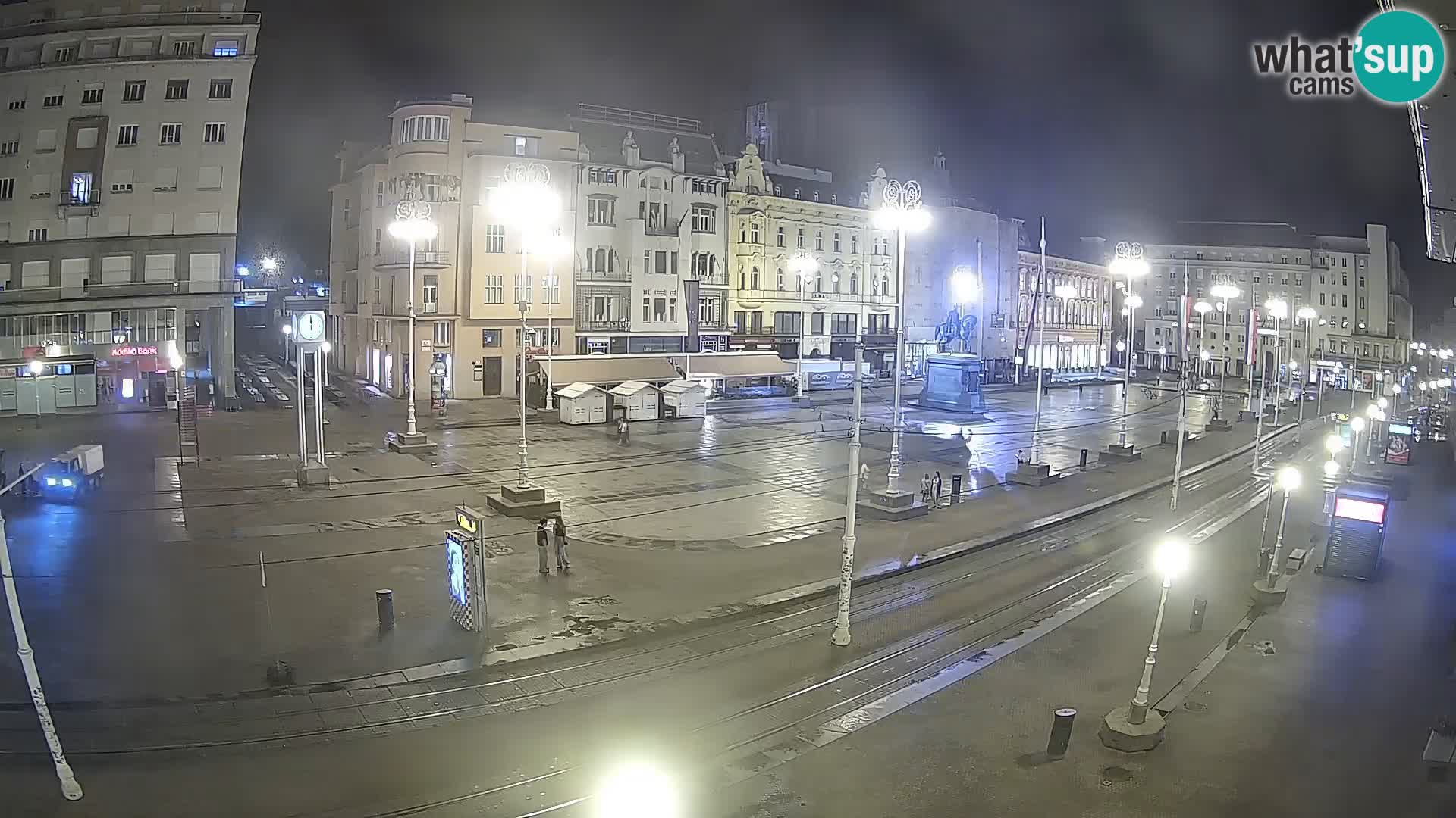 Spletna kamera Zagreb Ban Jelačić