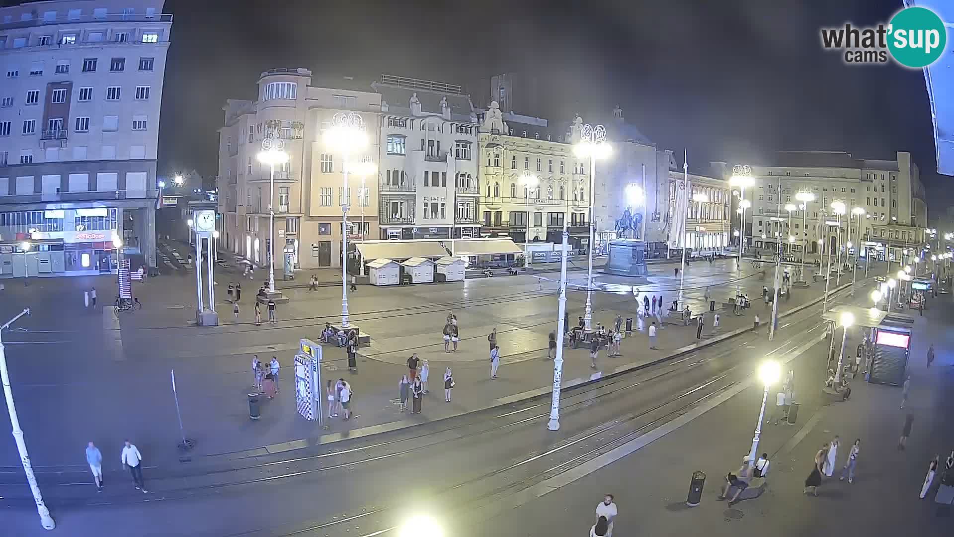 Spletna kamera Zagreb Ban Jelačić