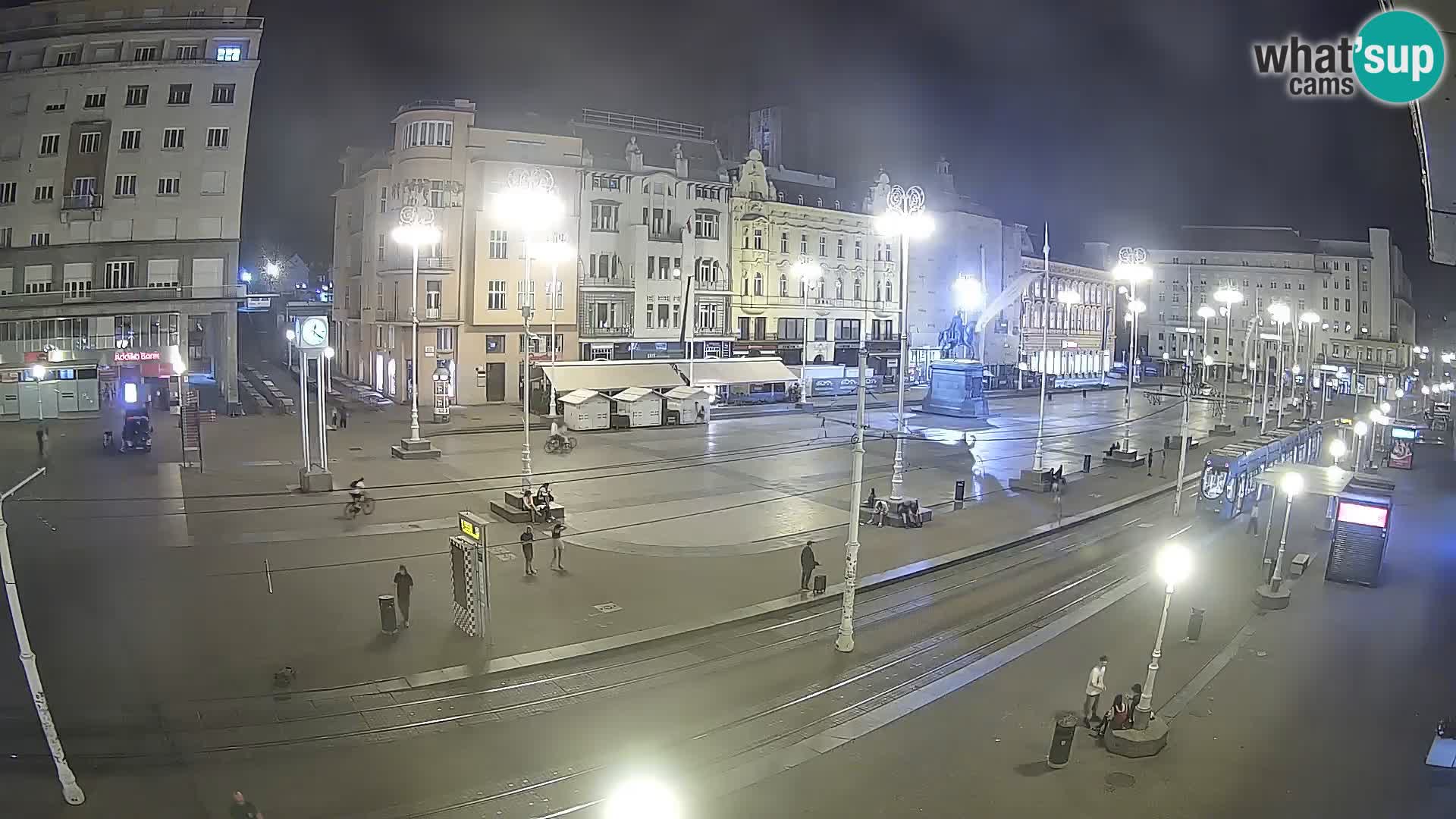 Spletna kamera Zagreb Ban Jelačić