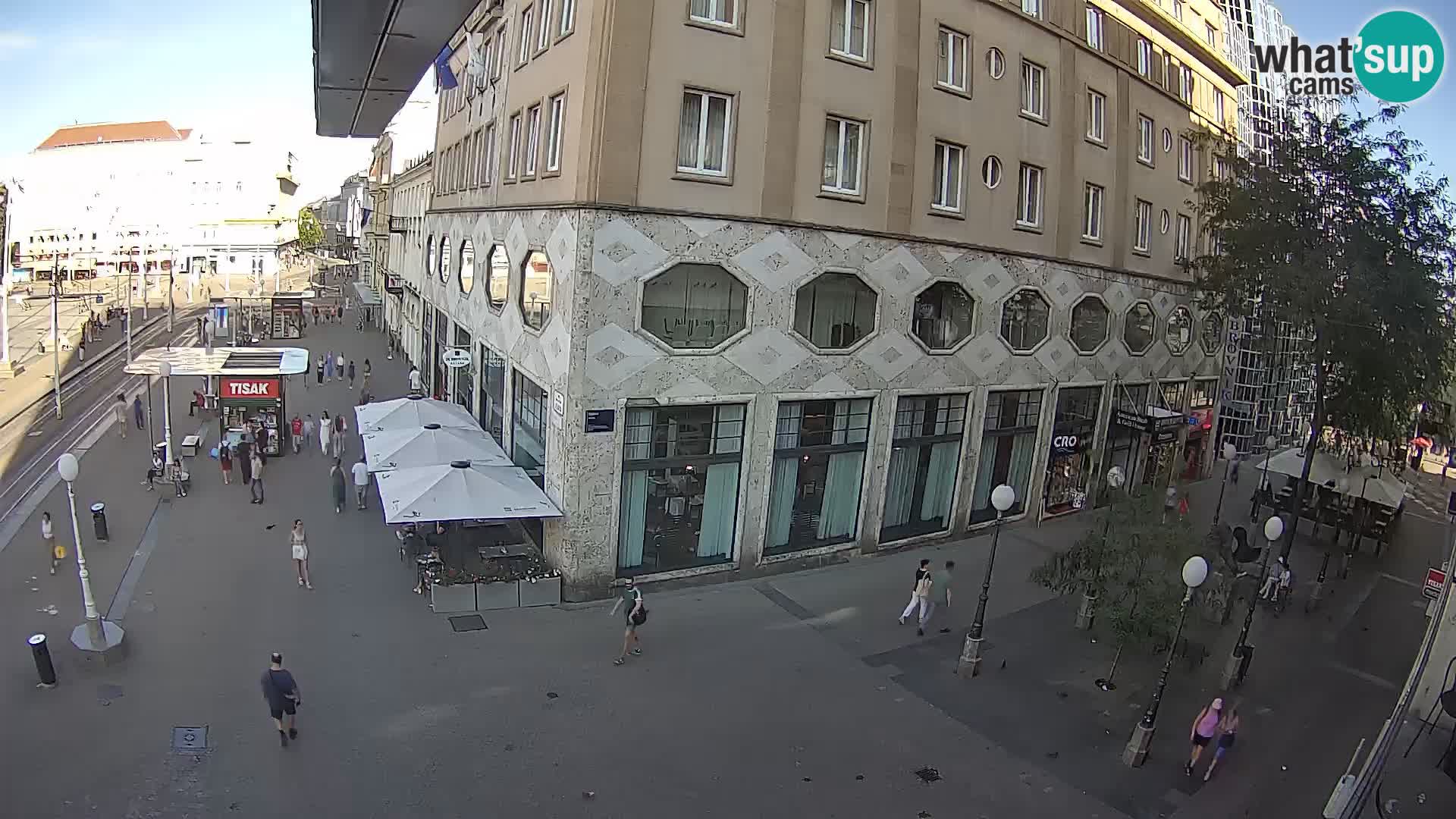 Live Cam Zagreb Ban Jelačić place | Croatie