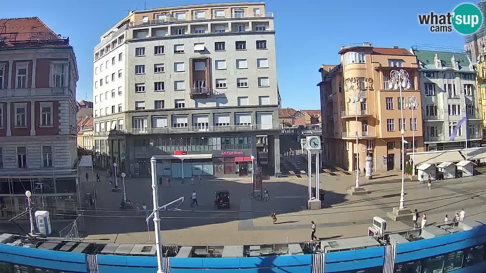 Spletna kamera Zagreb Ban Jelačić