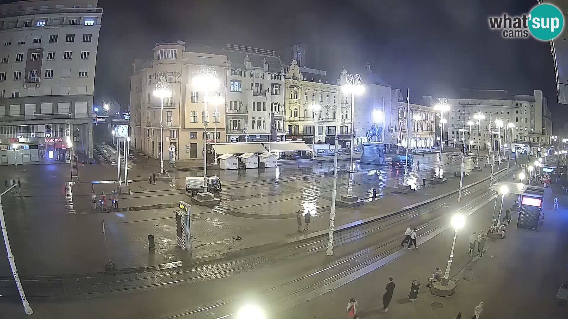 Zagreb live cam Bana Jelačića