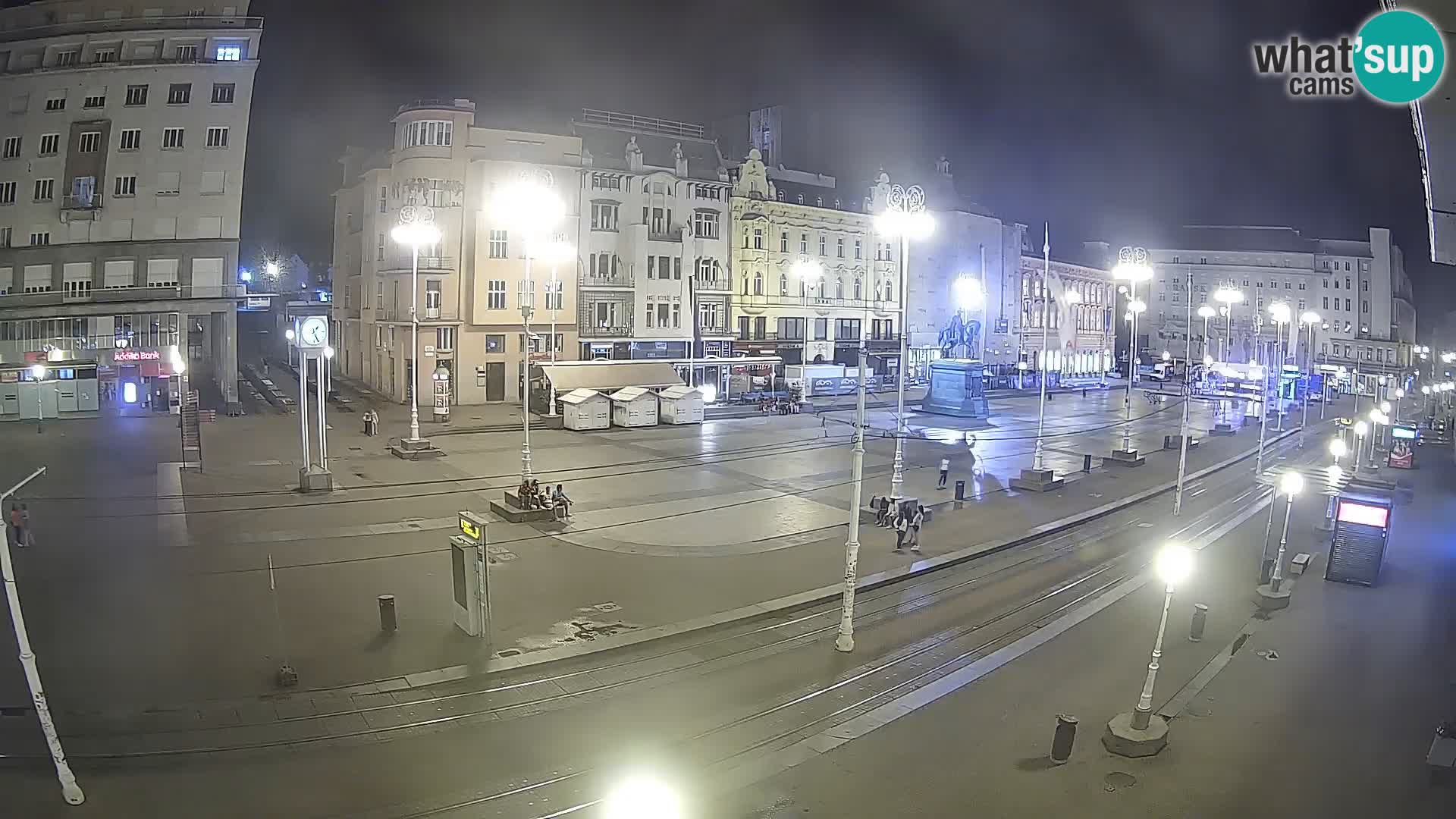 Spletna kamera Zagreb Ban Jelačić