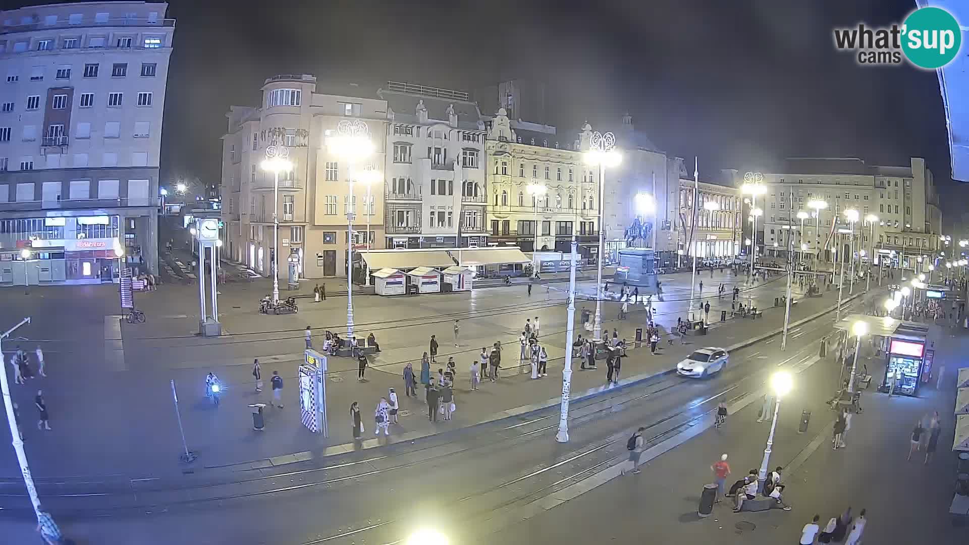 Spletna kamera Zagreb Ban Jelačić