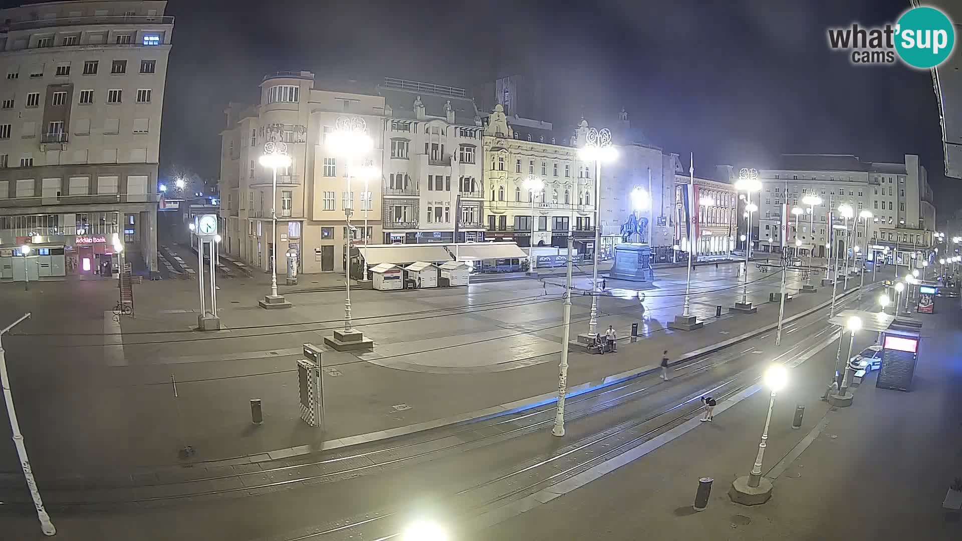 Zagreb live cam Bana Jelačića