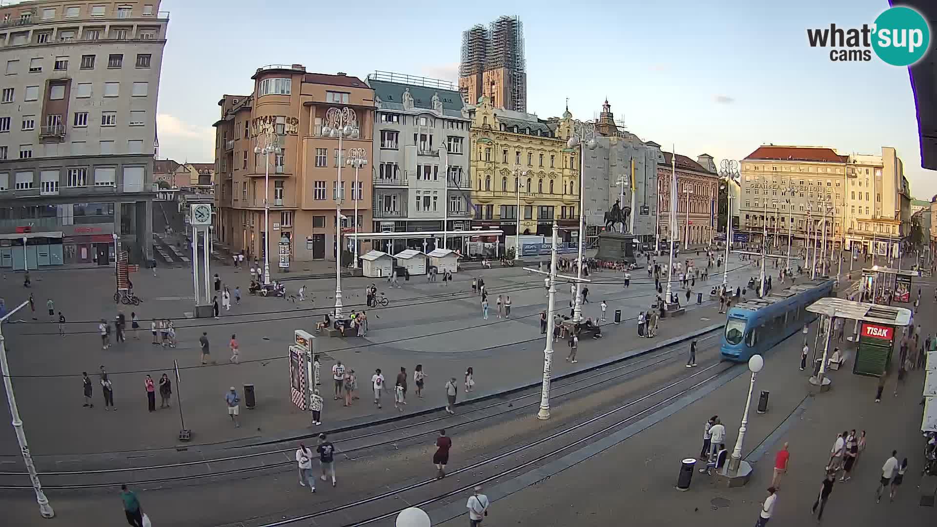 Zagabria – piazza Ban Jelačić