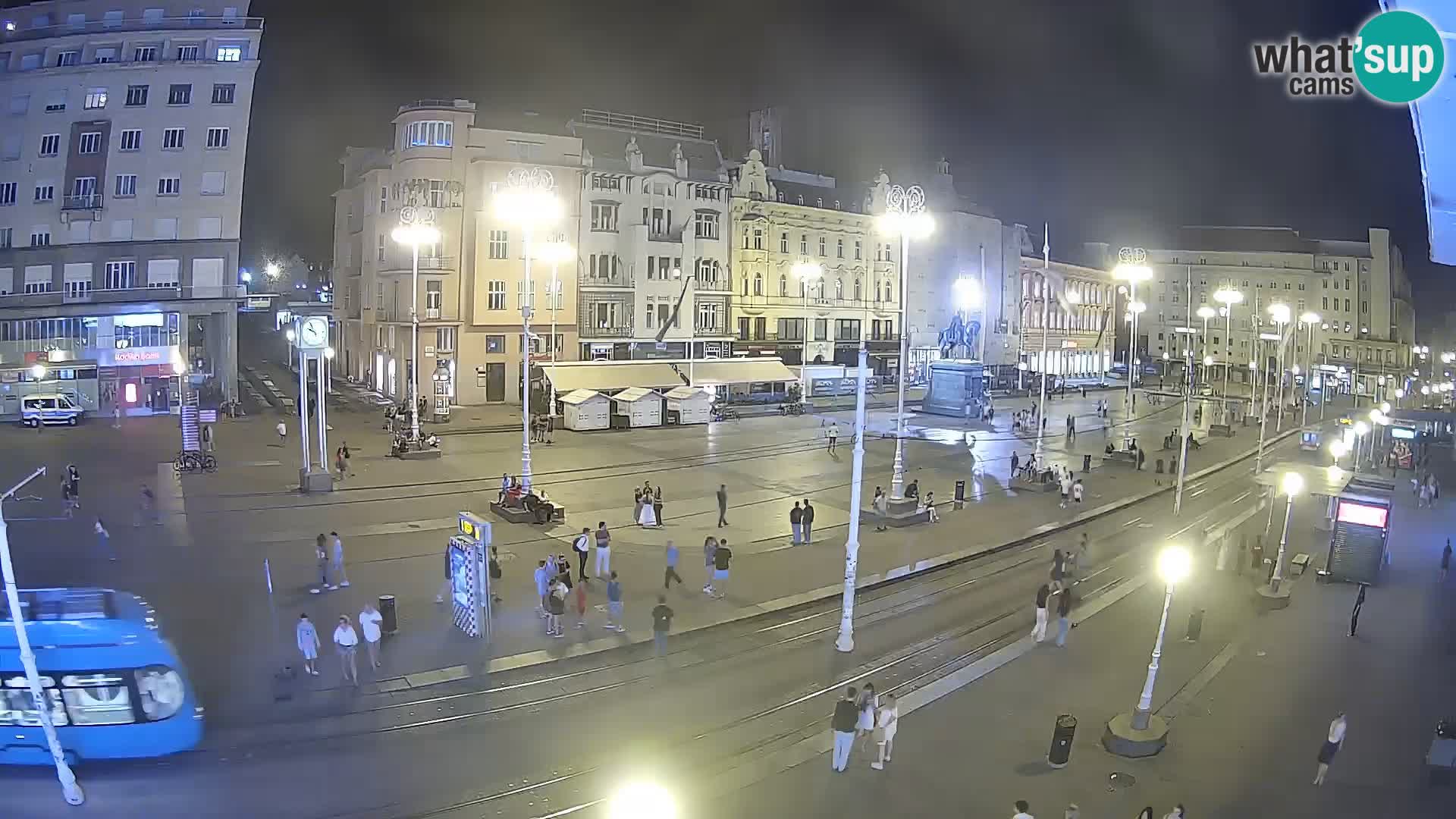 Zagreb live cam Bana Jelačića
