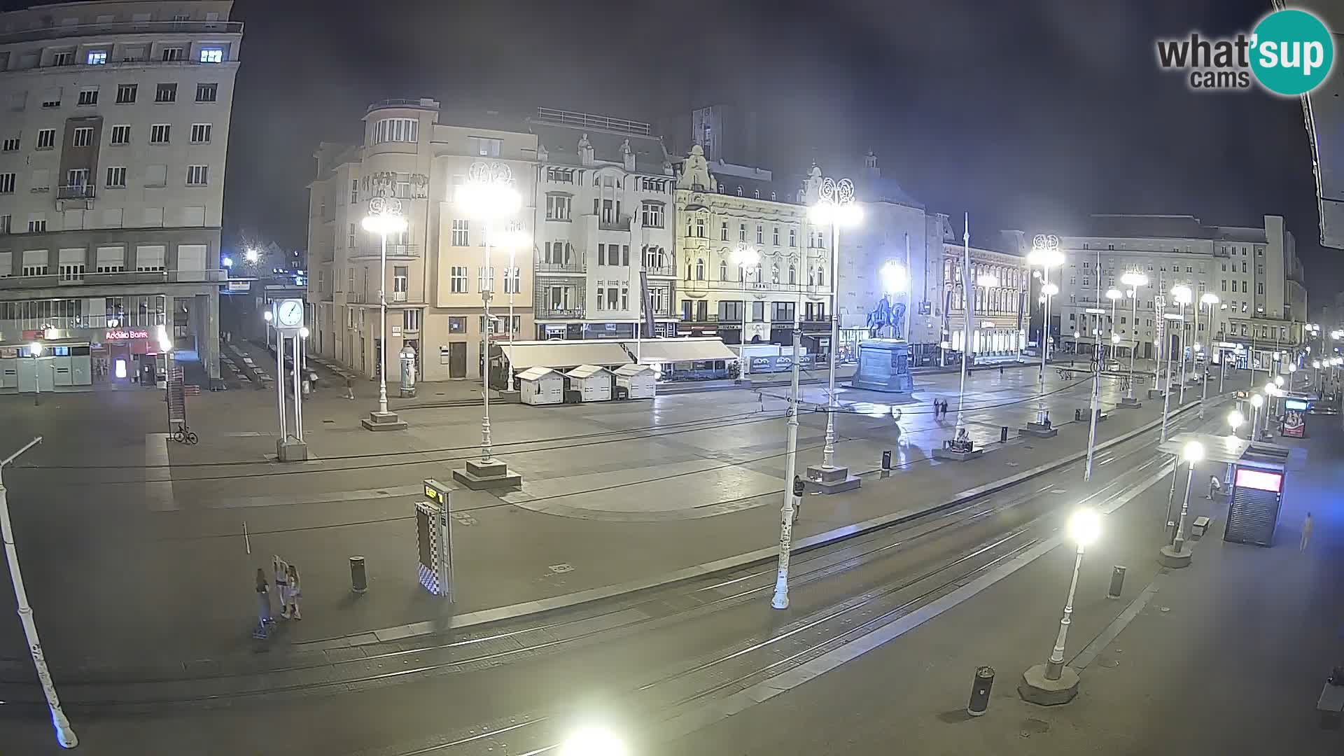 Zagreb live cam Bana Jelačića