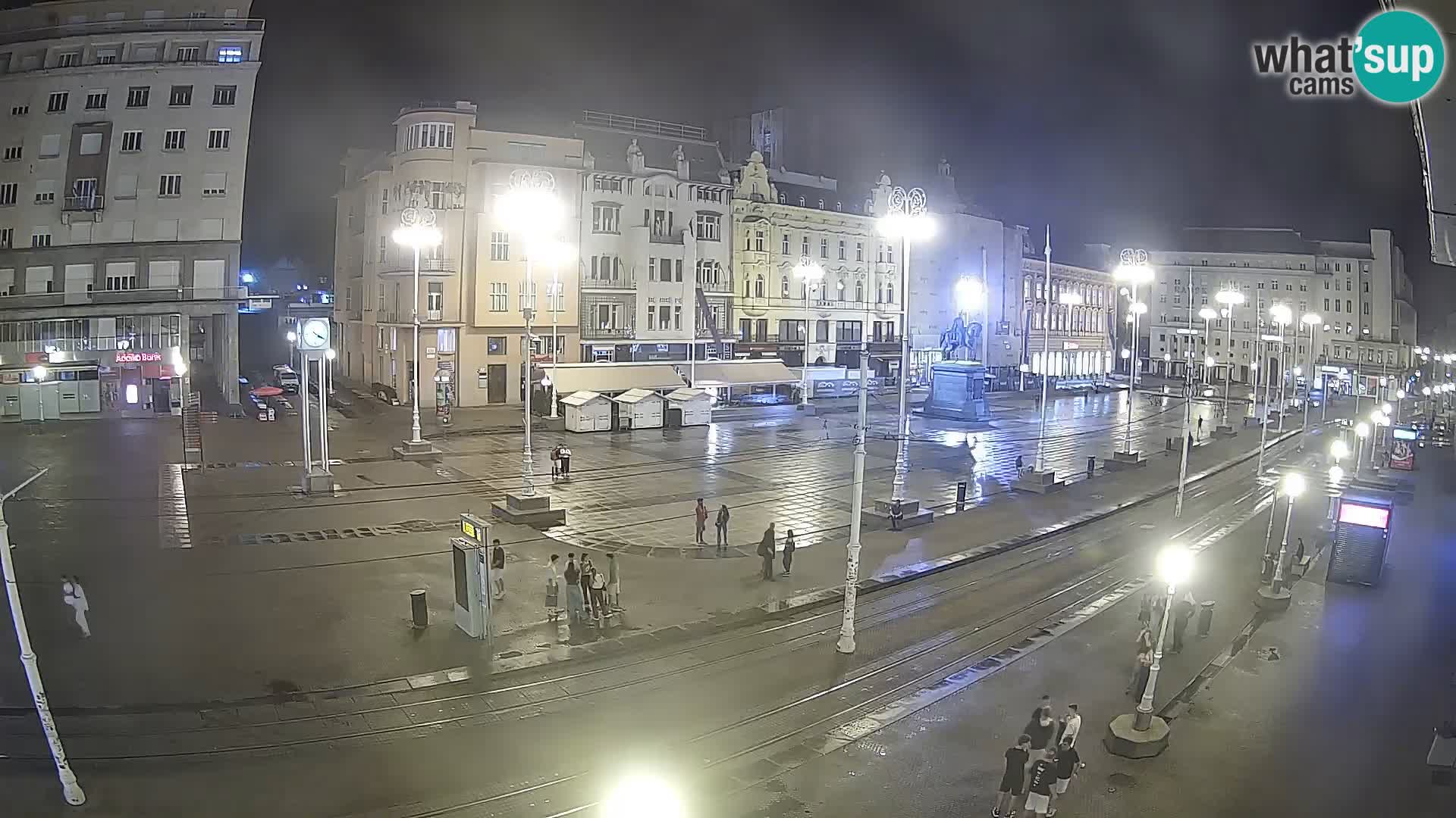 Live Cam Zagreb Ban Jelačić place | Croatie