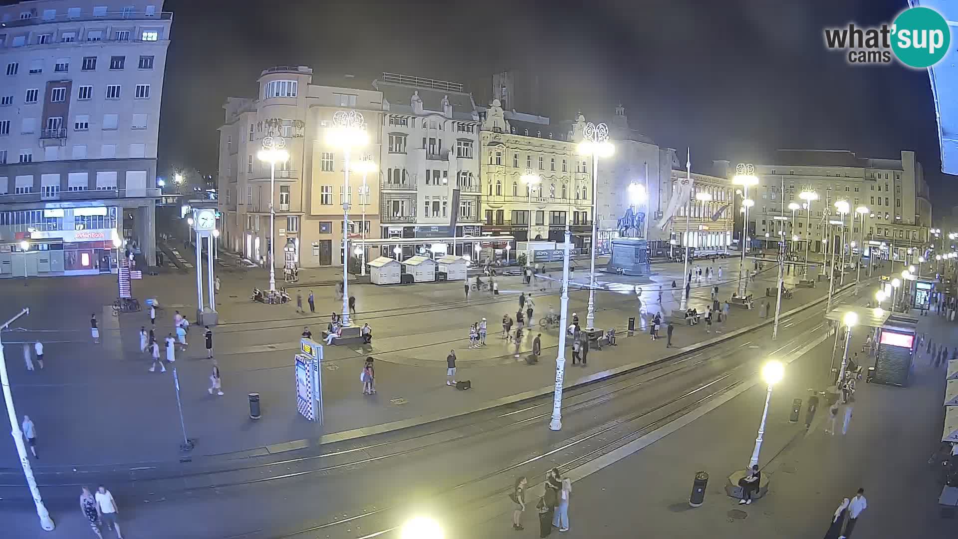 Zagreb live cam Bana Jelačića