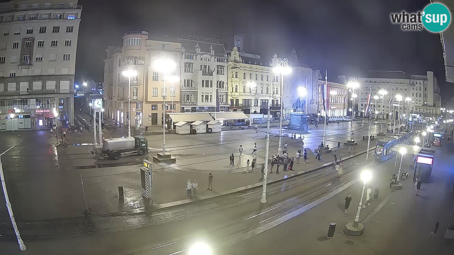 Live Cam Zagreb Ban Jelačić place | Croatie