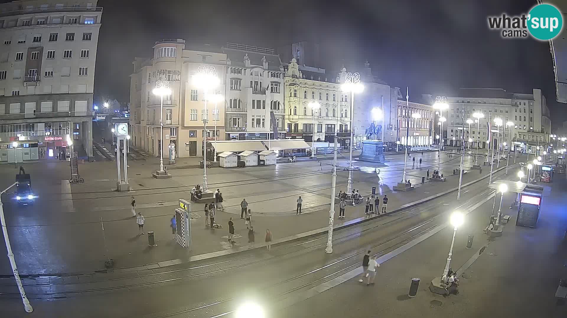 Webcam Zagabria Ban Jelacic piazza | Croazia