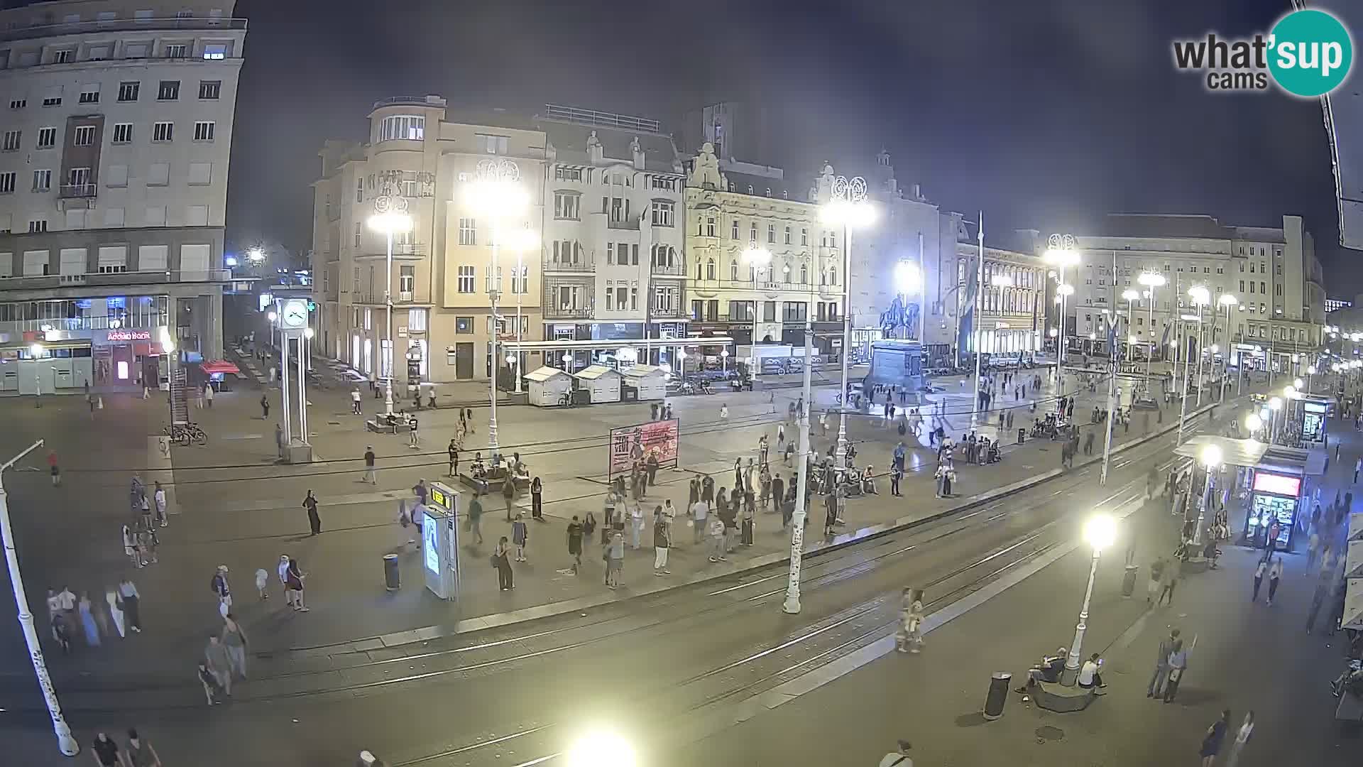 Spletna kamera Zagreb Ban Jelačić