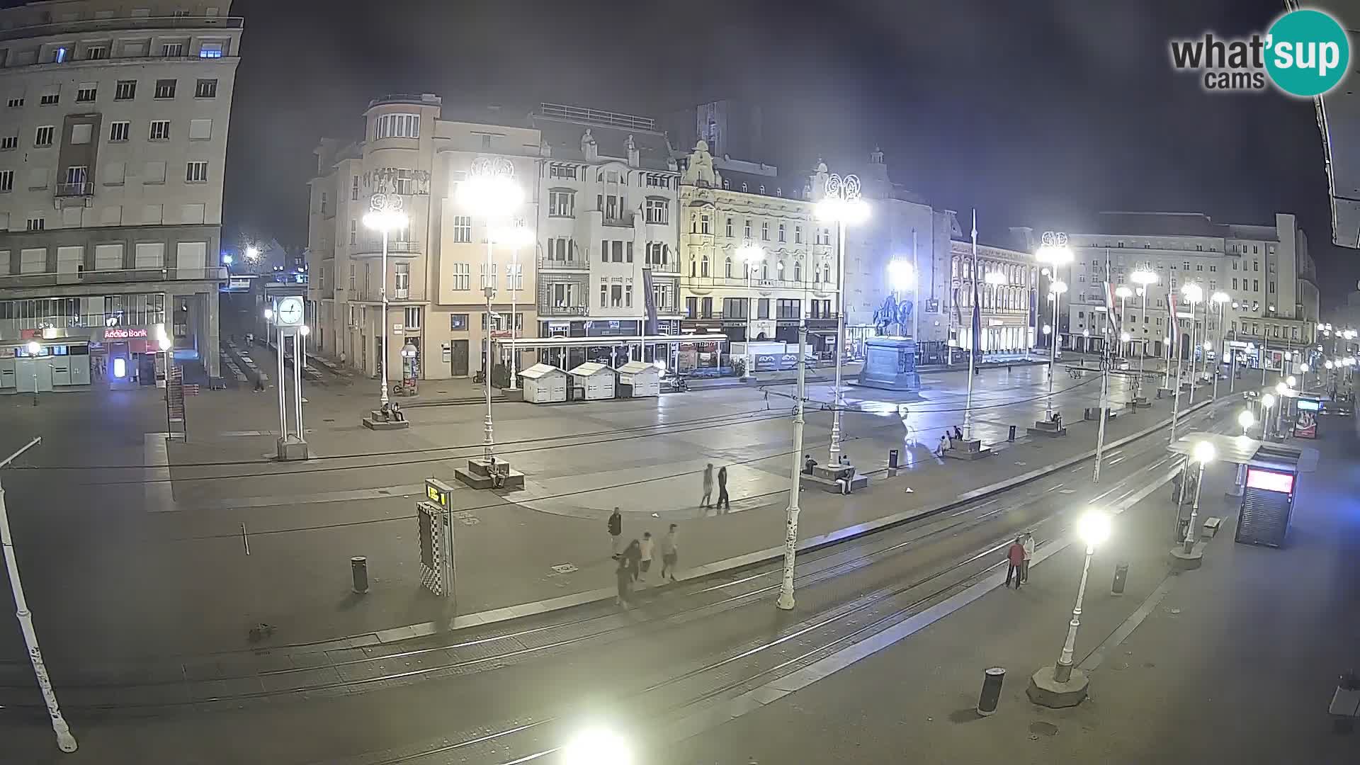 Spletna kamera Zagreb Ban Jelačić