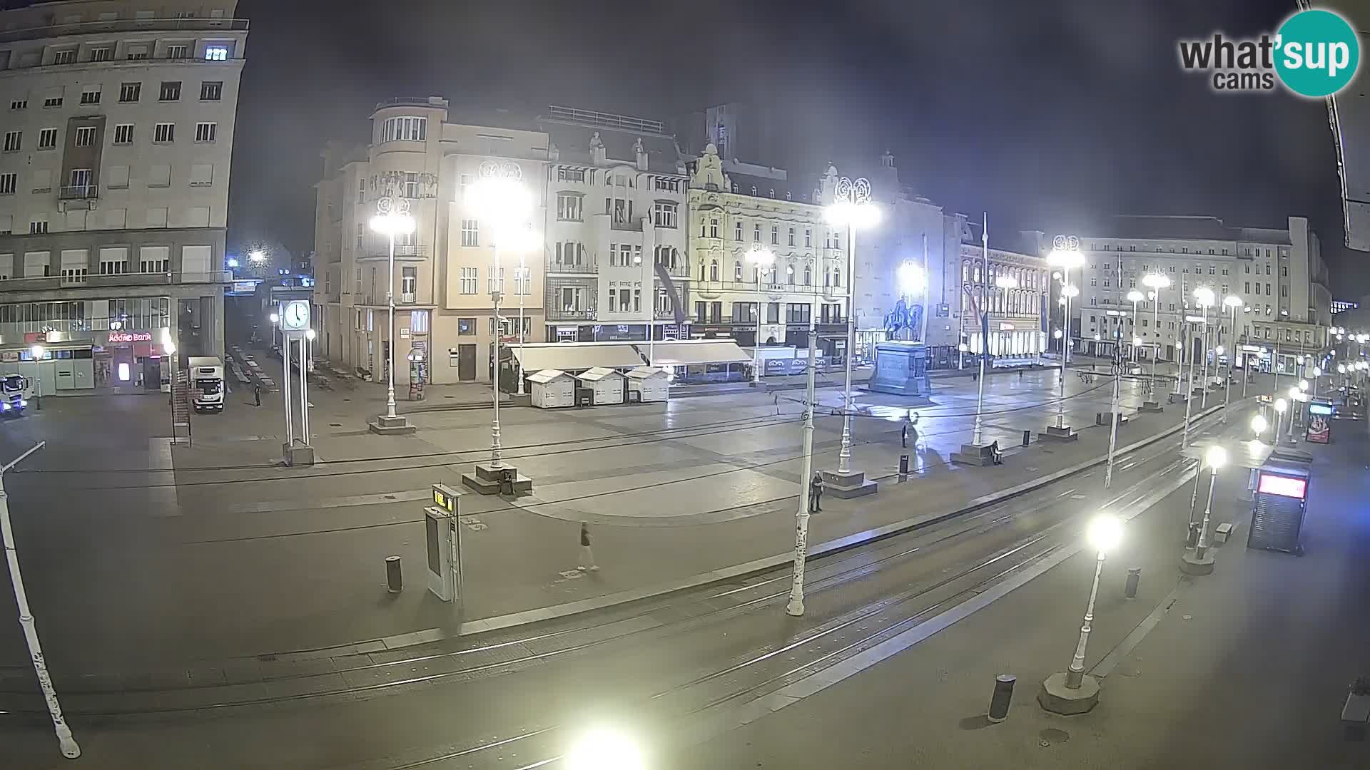 Spletna kamera Zagreb Ban Jelačić