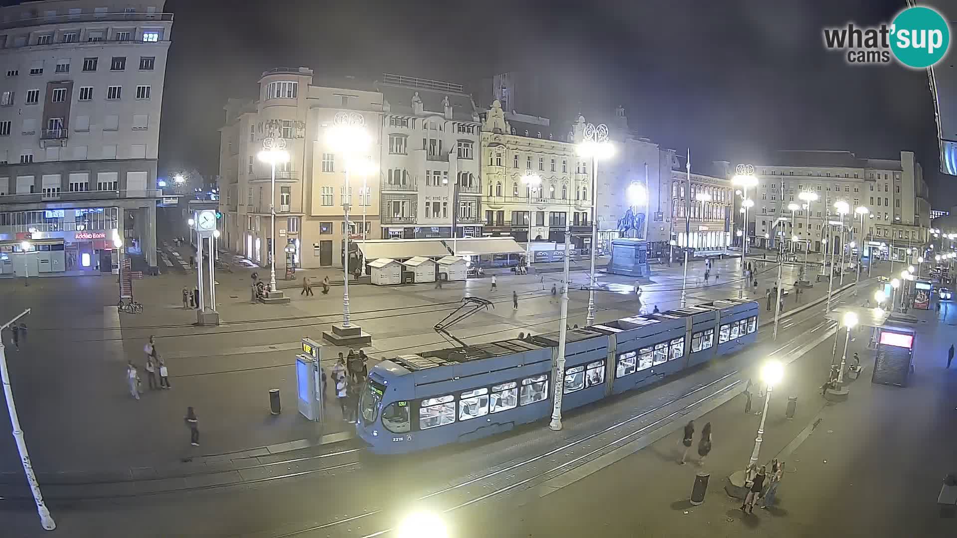 Zagreb live cam Bana Jelačića