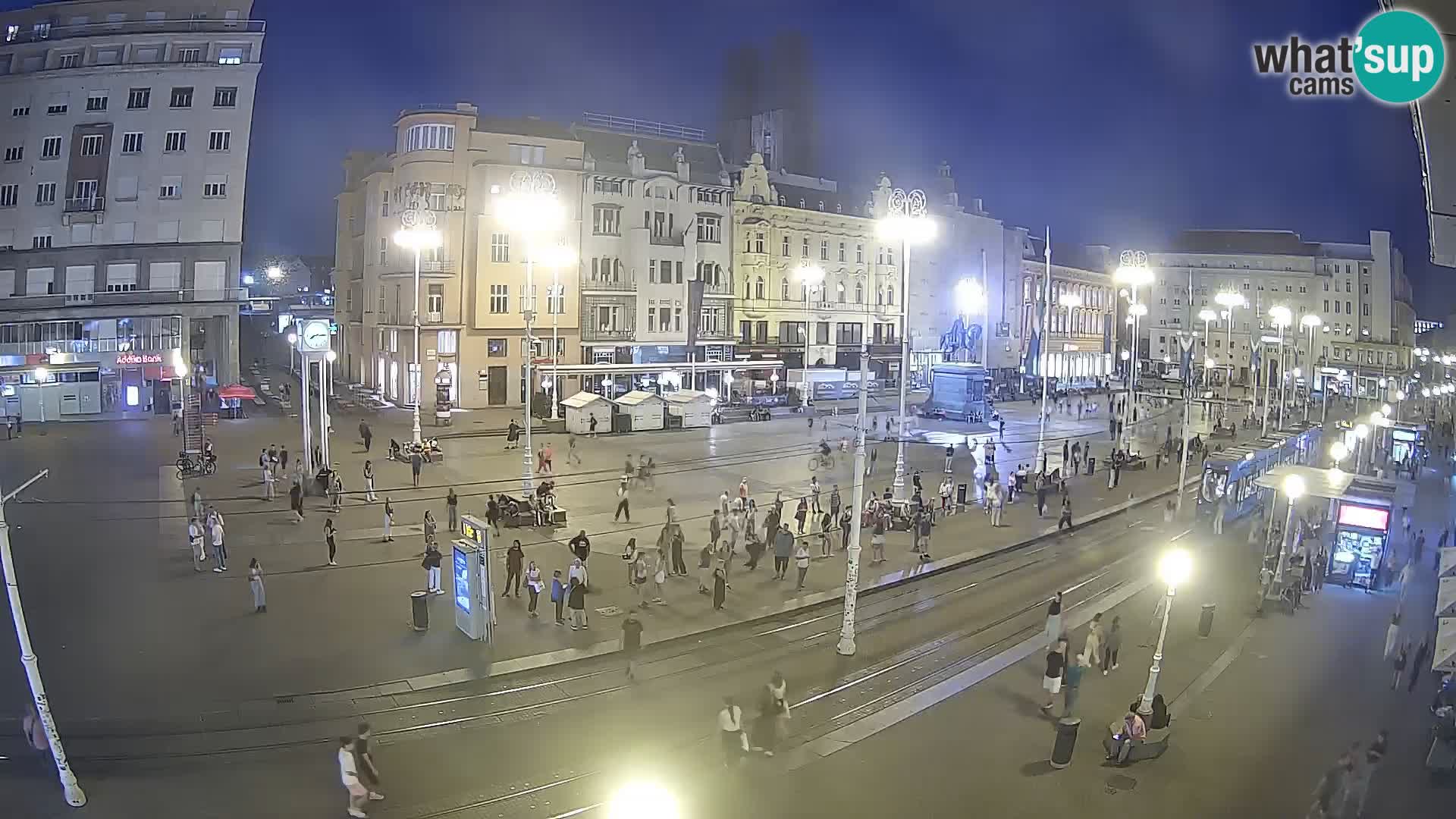 Spletna kamera Zagreb Ban Jelačić