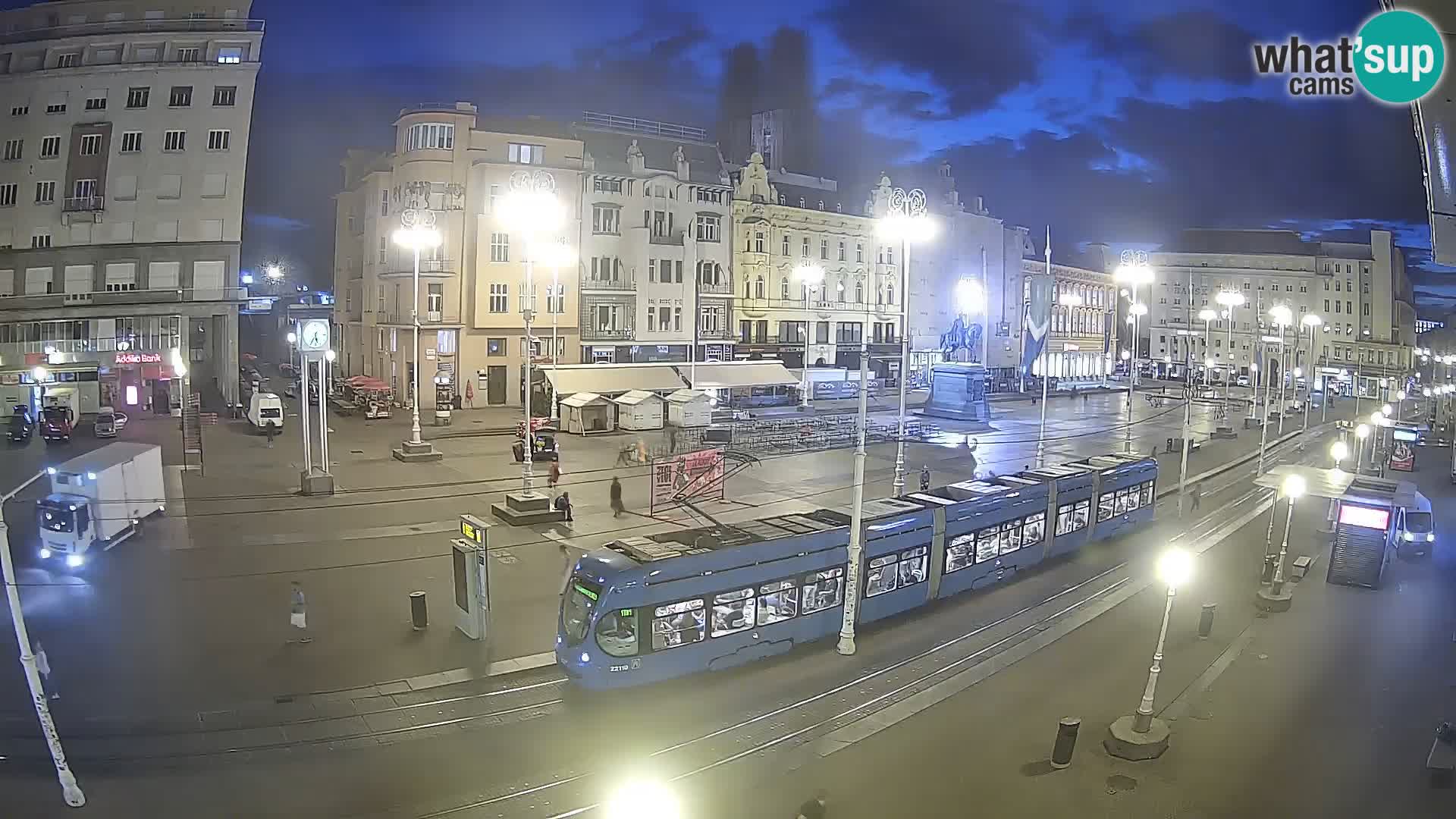 Spletna kamera Zagreb Ban Jelačić