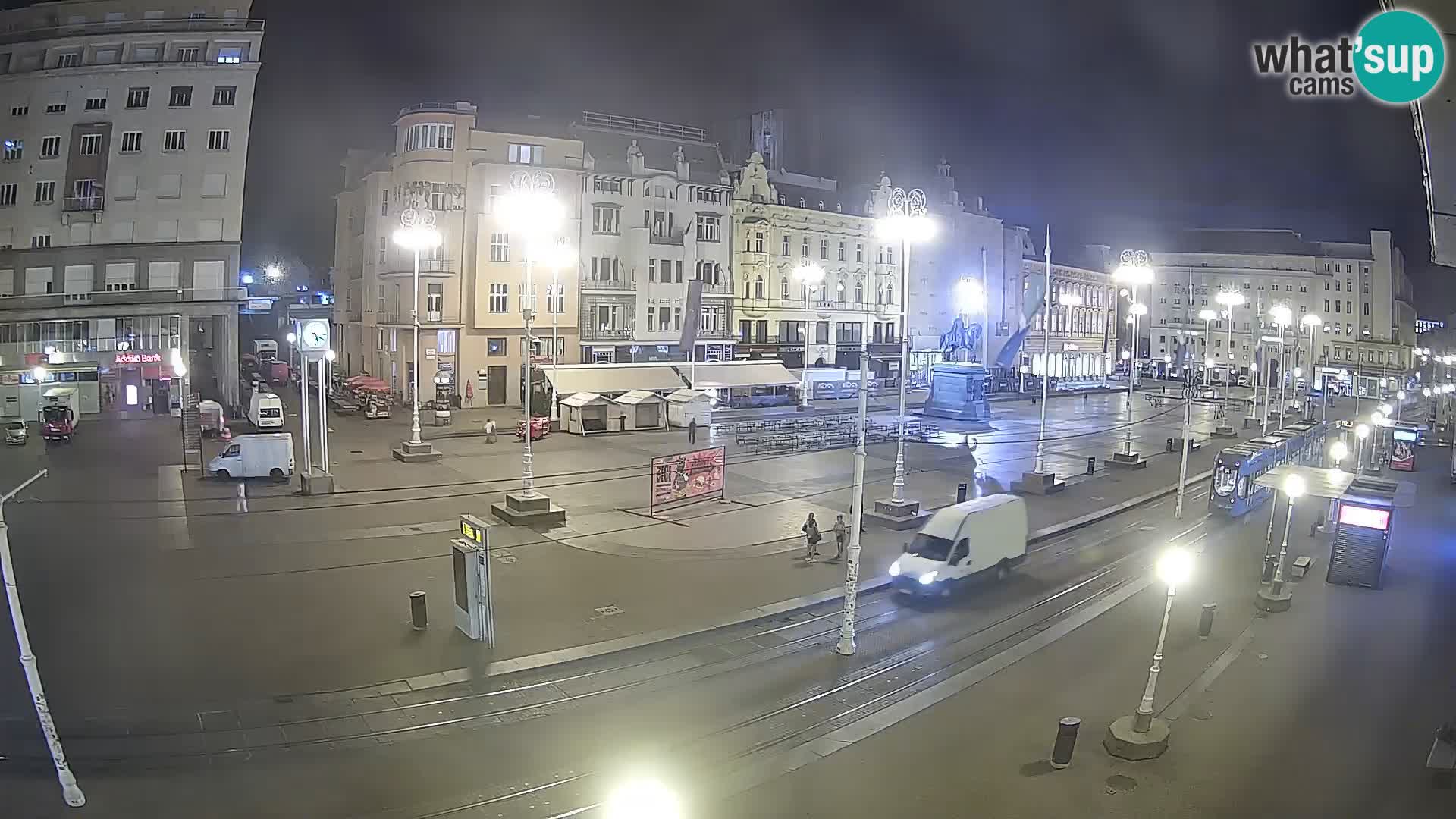 Spletna kamera Zagreb Ban Jelačić