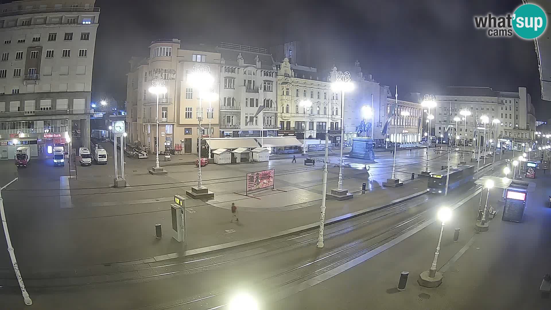 Spletna kamera Zagreb Ban Jelačić