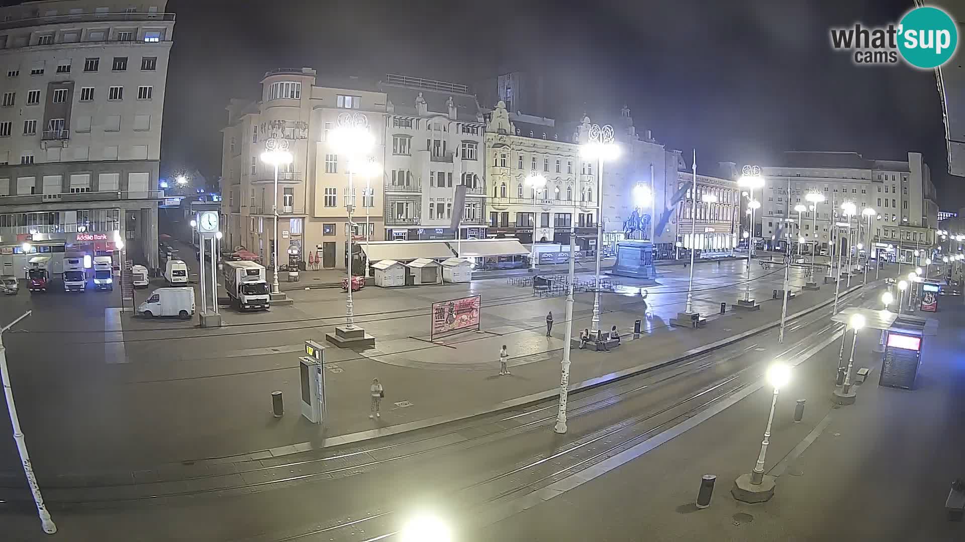 Zagreb live cam Bana Jelačića