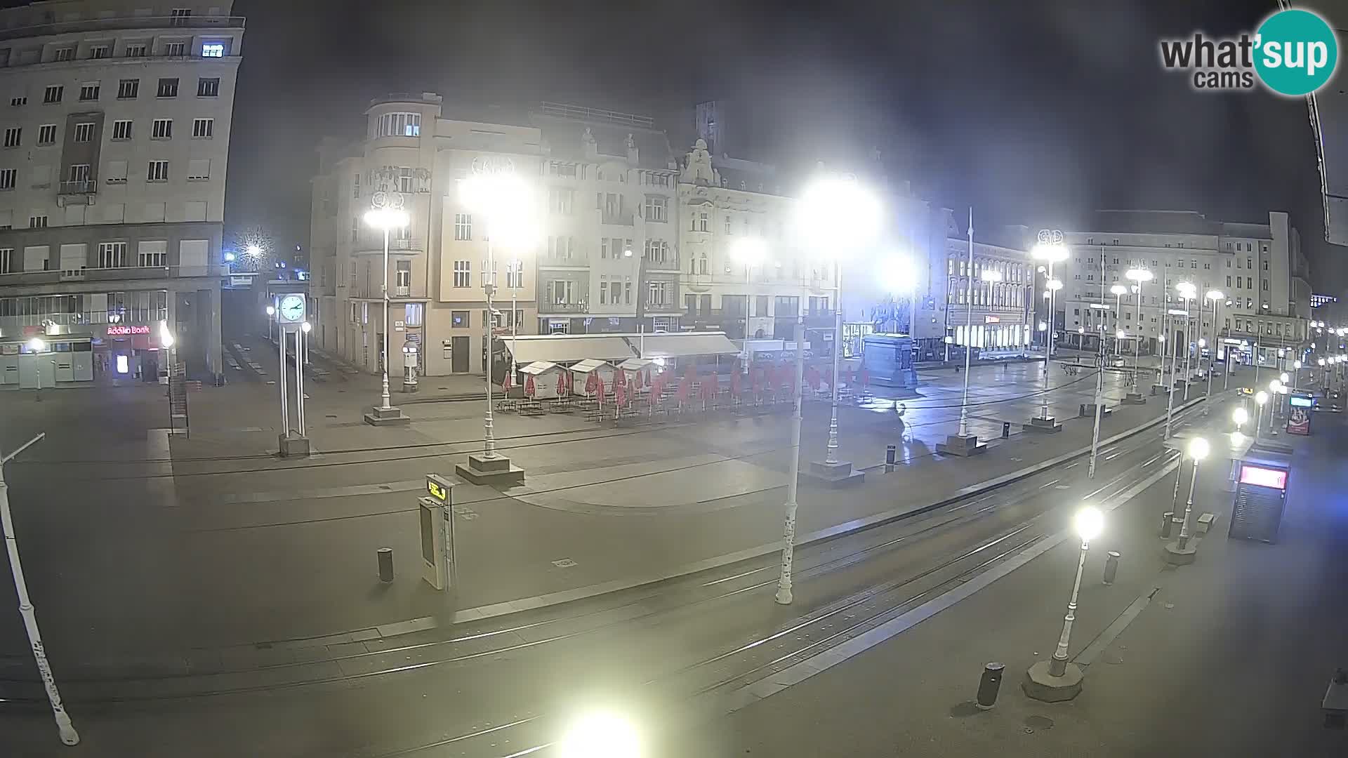 Zagreb live cam Bana Jelačića