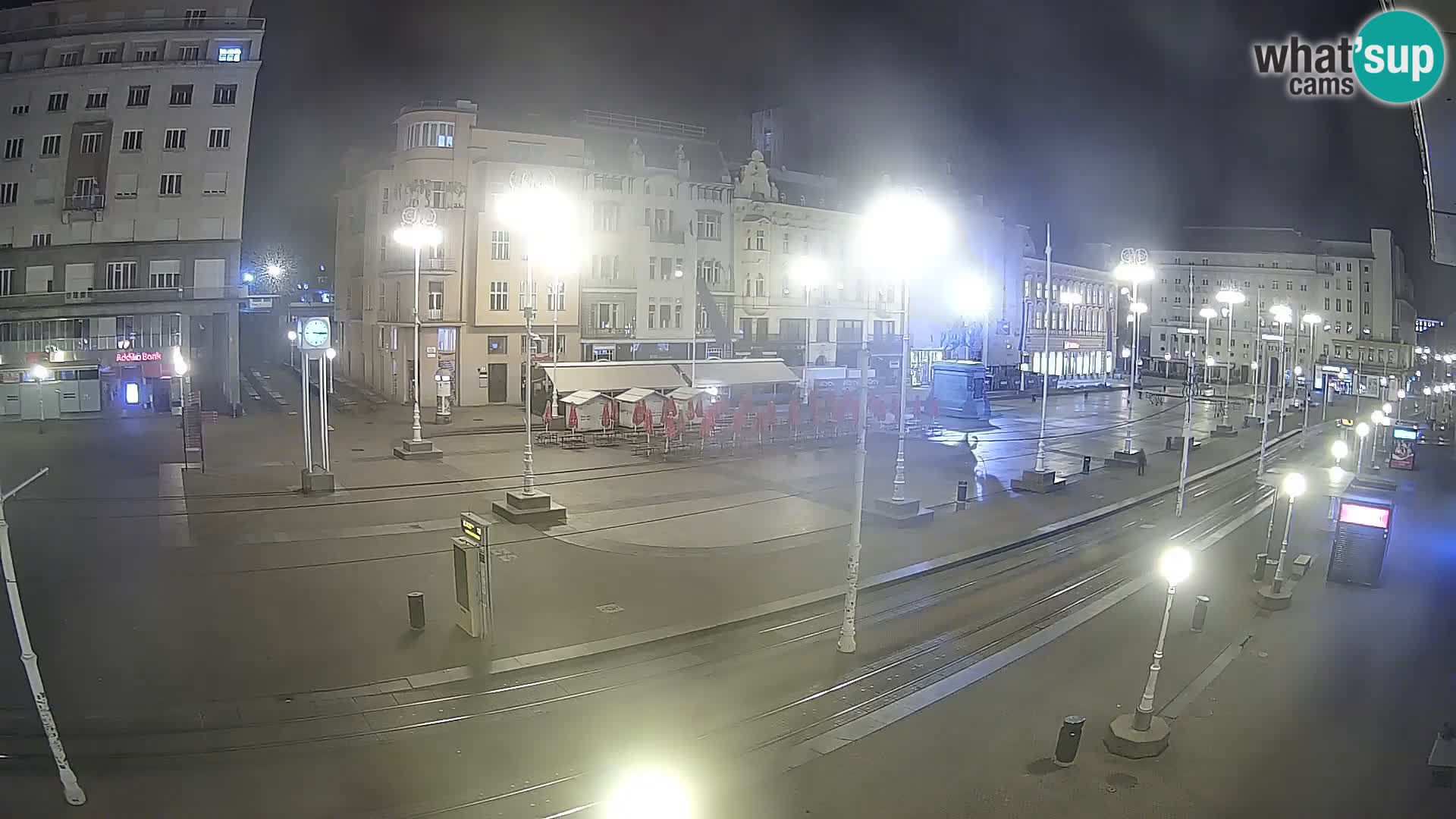 Spletna kamera Zagreb Ban Jelačić