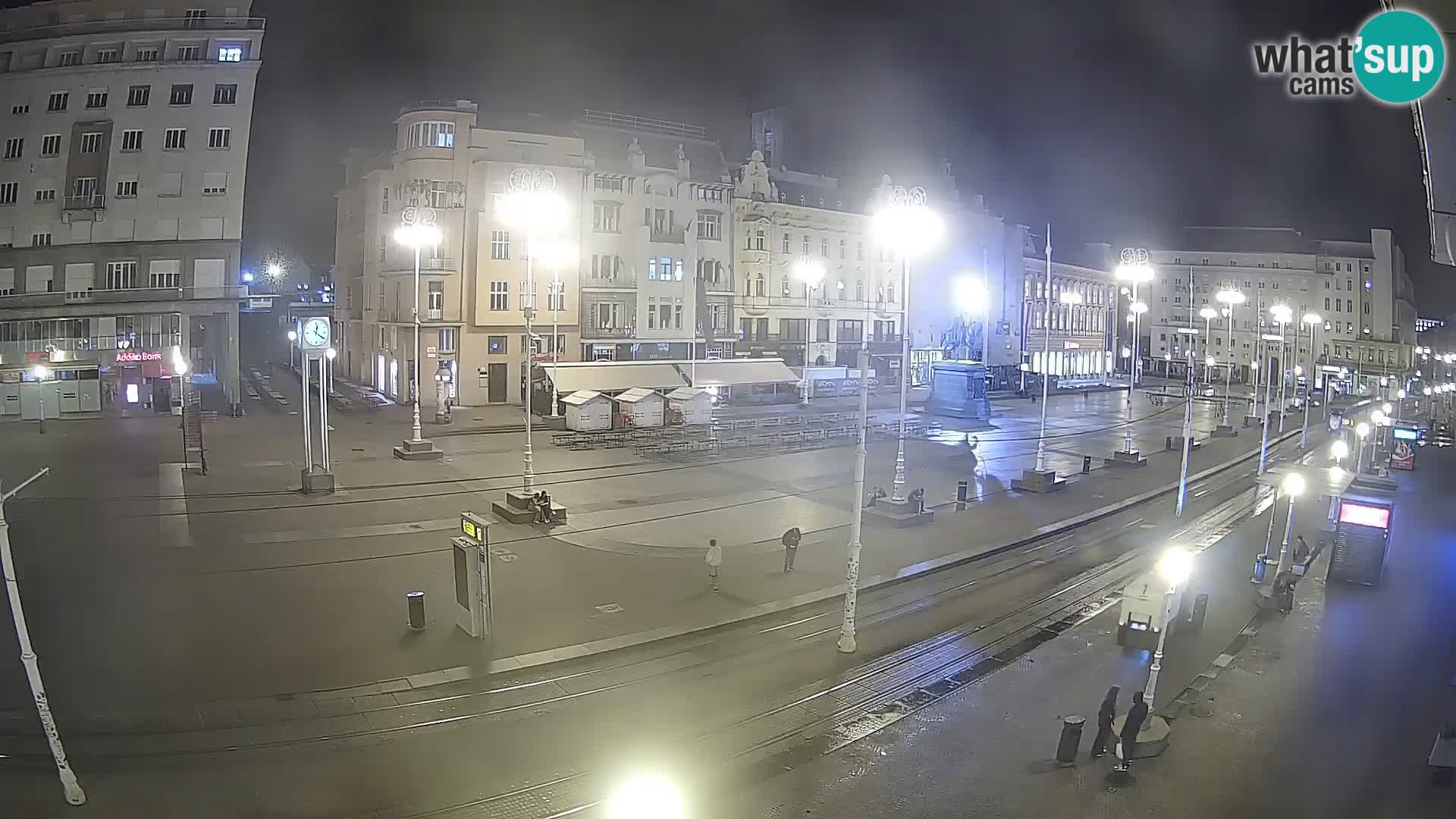 Zagreb live cam Bana Jelačića