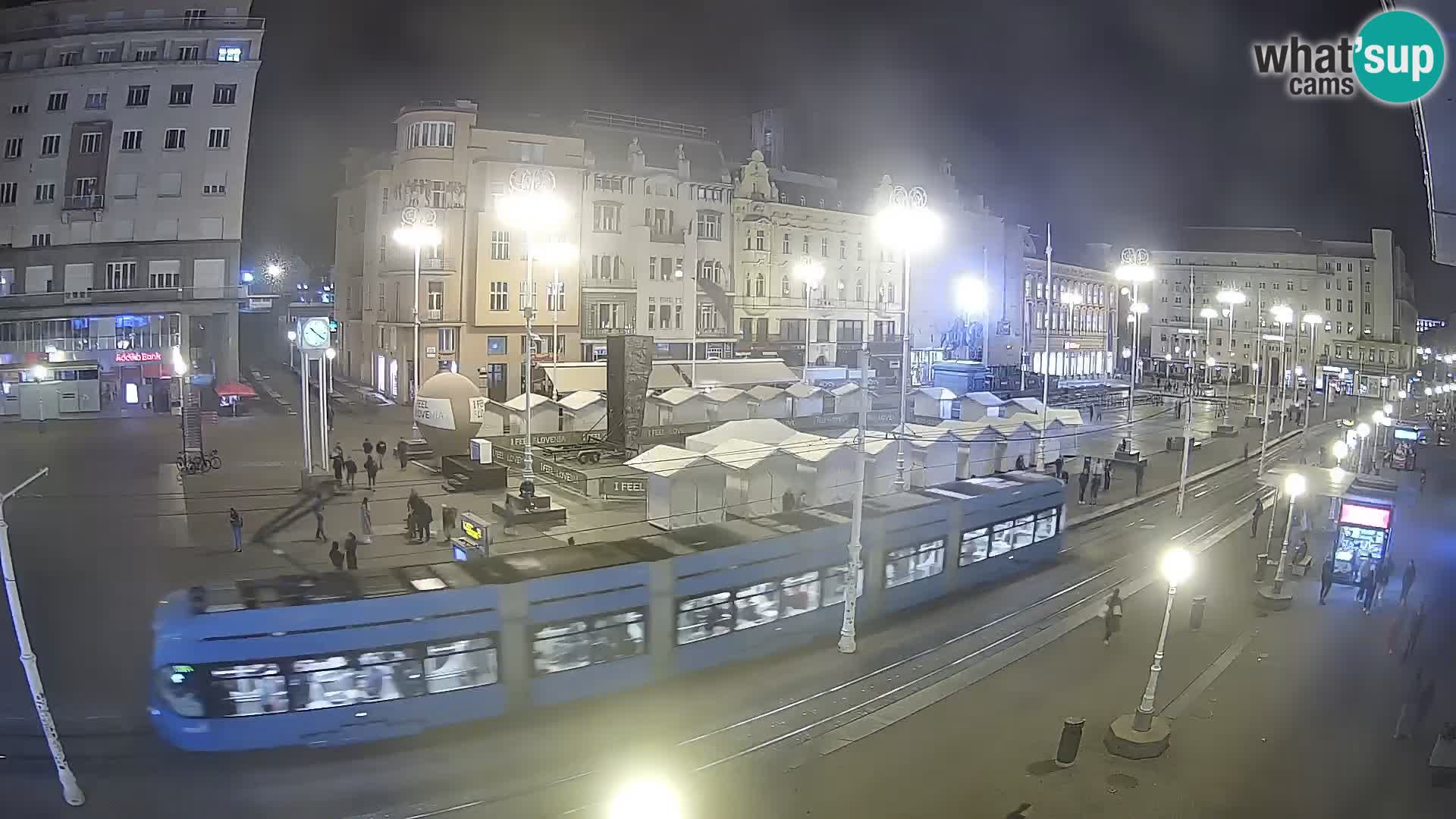 Spletna kamera Zagreb Ban Jelačić