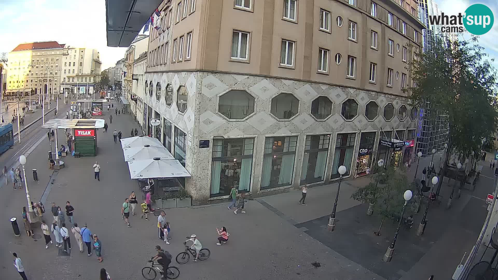 Webcam Zagabria Ban Jelacic piazza | Croazia