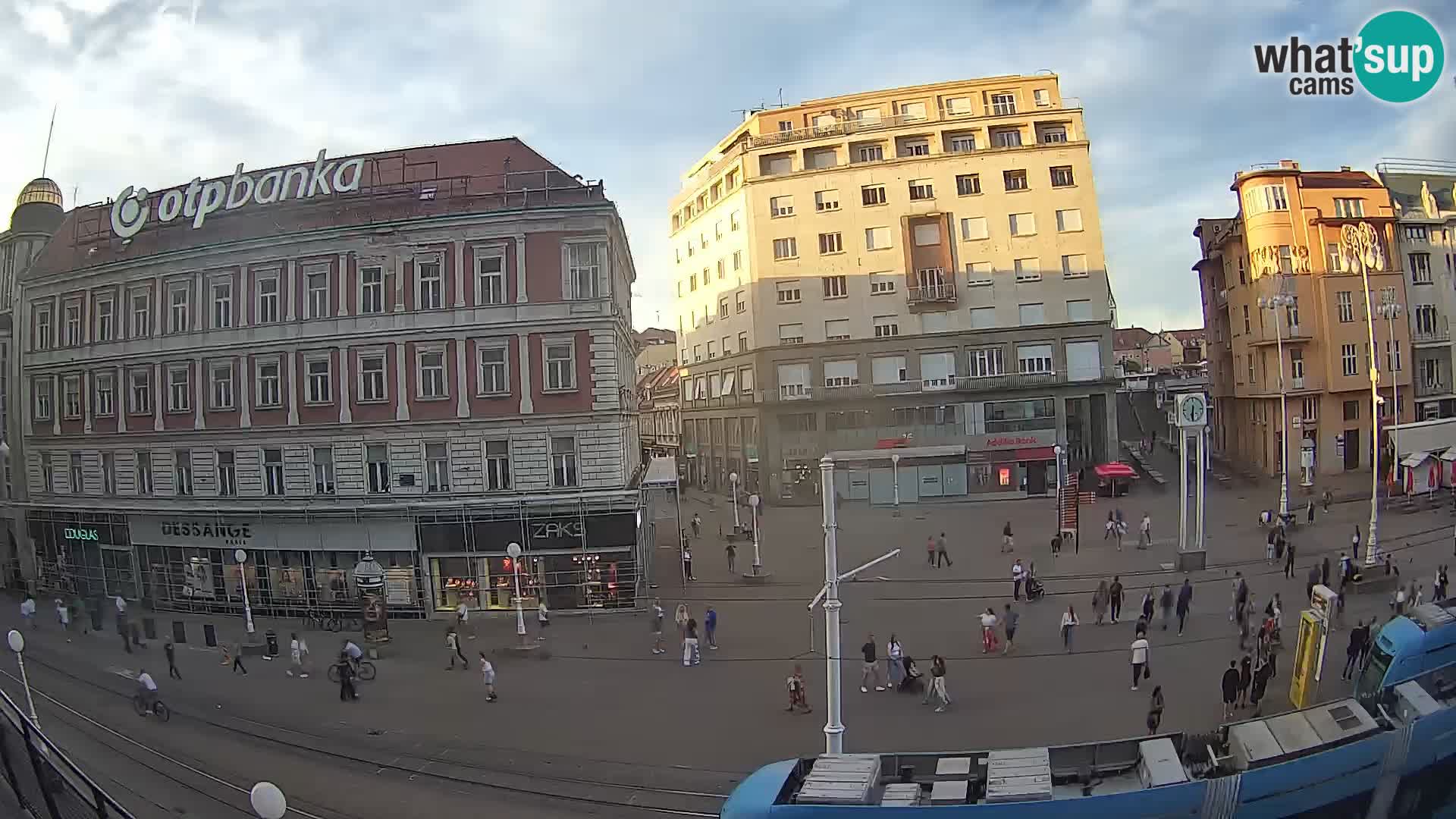 Live Cam Zagreb Ban Jelačić place | Croatie