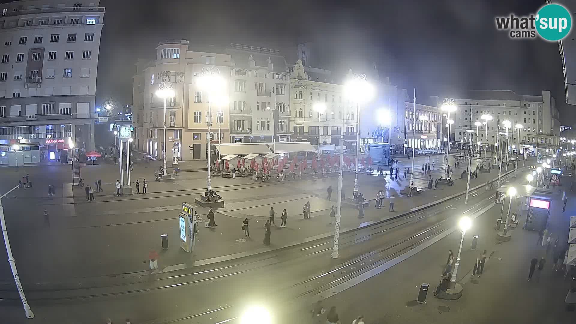 Live Cam Zagreb Ban Jelačić place | Croatie