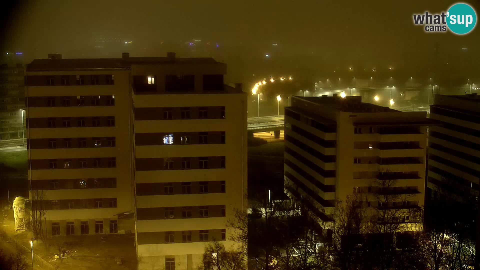 Live Interchange of Slavonska Avenue and Marin Držić Avenue in Zagreb webcam