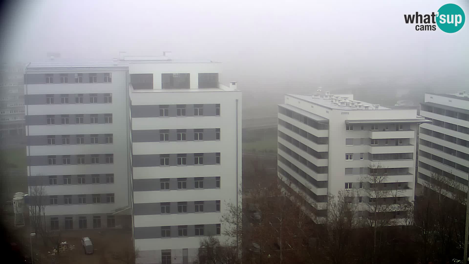 Live-Kreisverkehr Slavonska und Marin Držić Avenue zur Zagreb Webcam